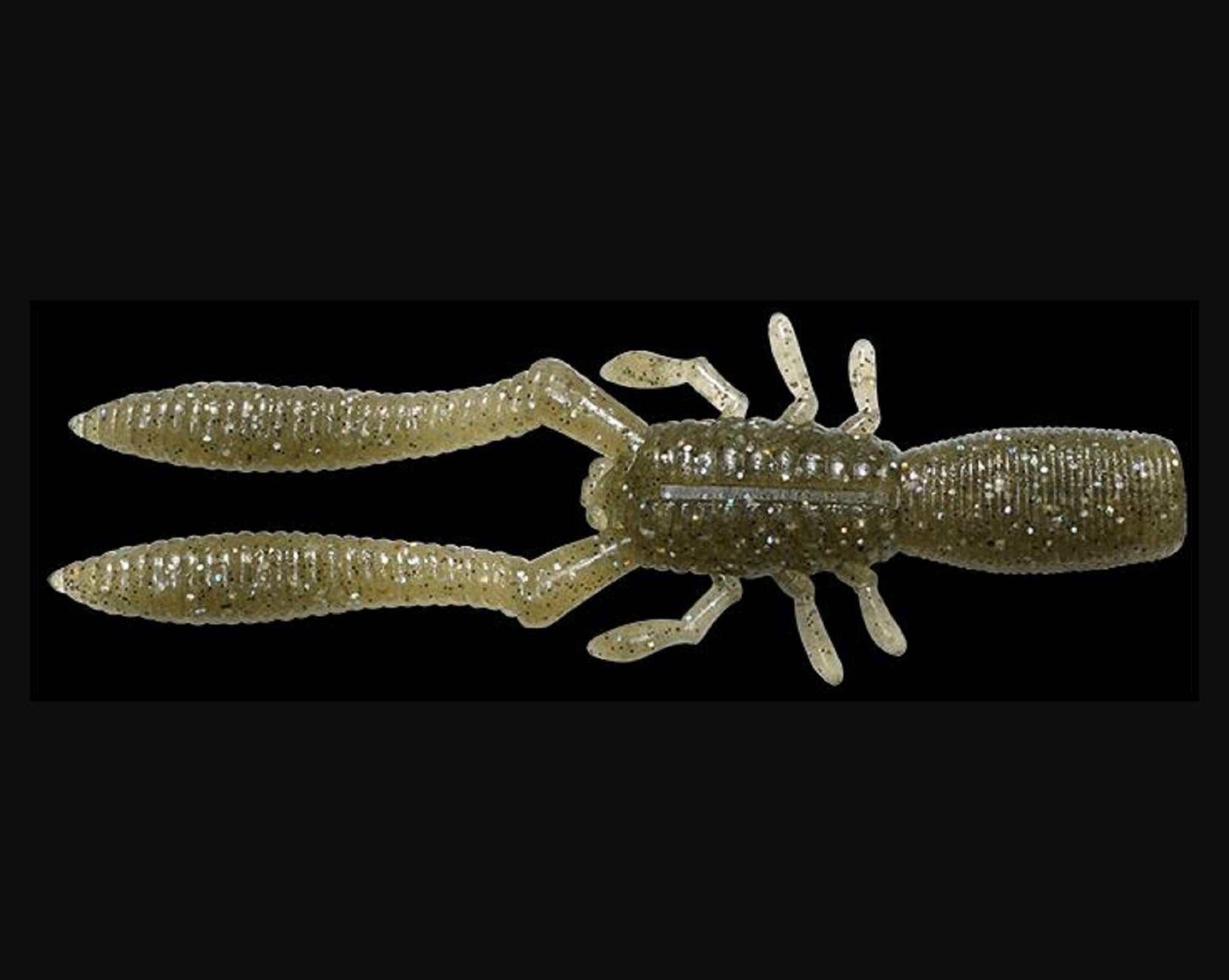 Megabass Soft Lure Bottle Shrimp 4 Inches Light Watermelon (8638)