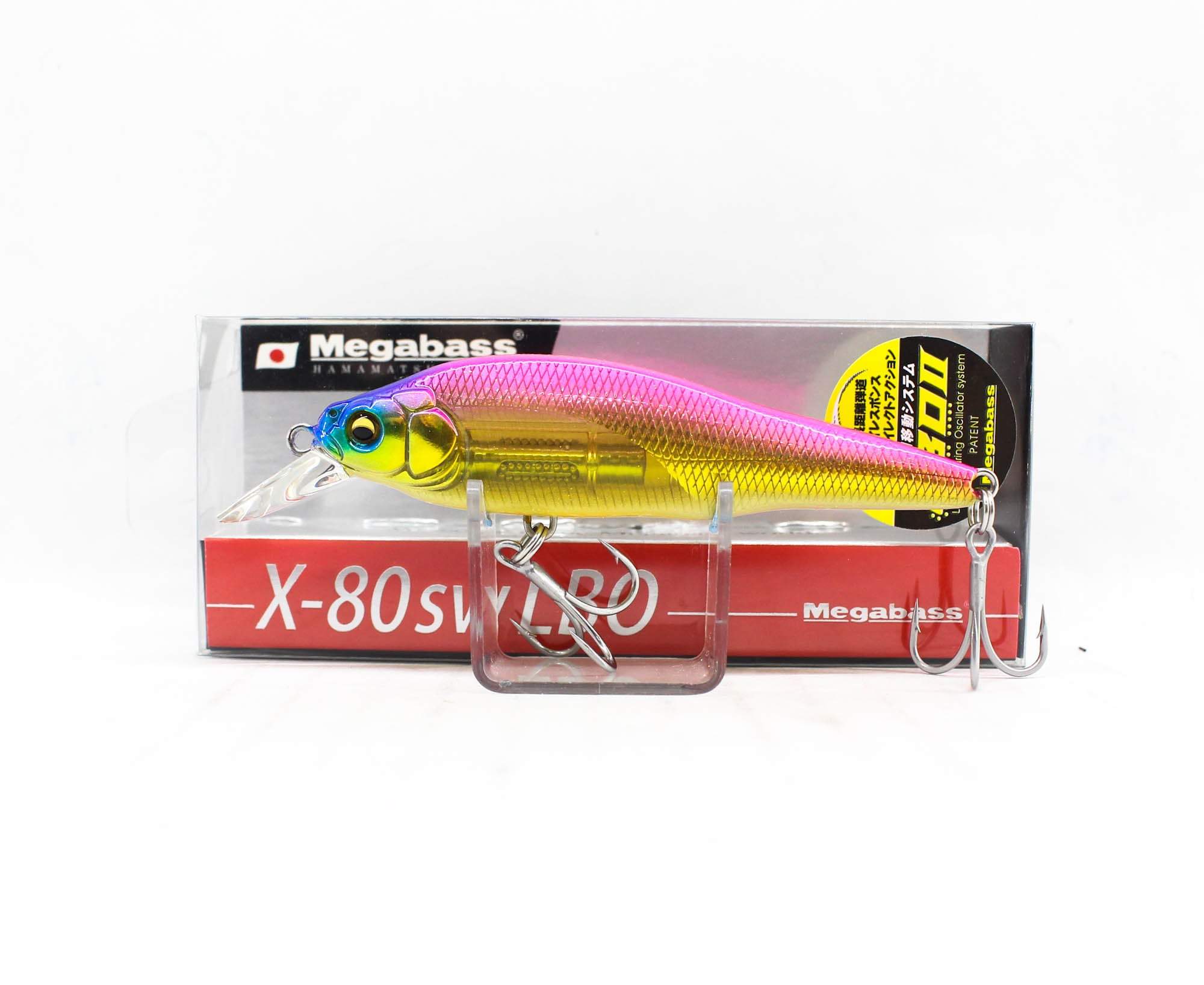 Megabass X-80 SW LBO Sinking Lure GG Gold Pink OB (9802)