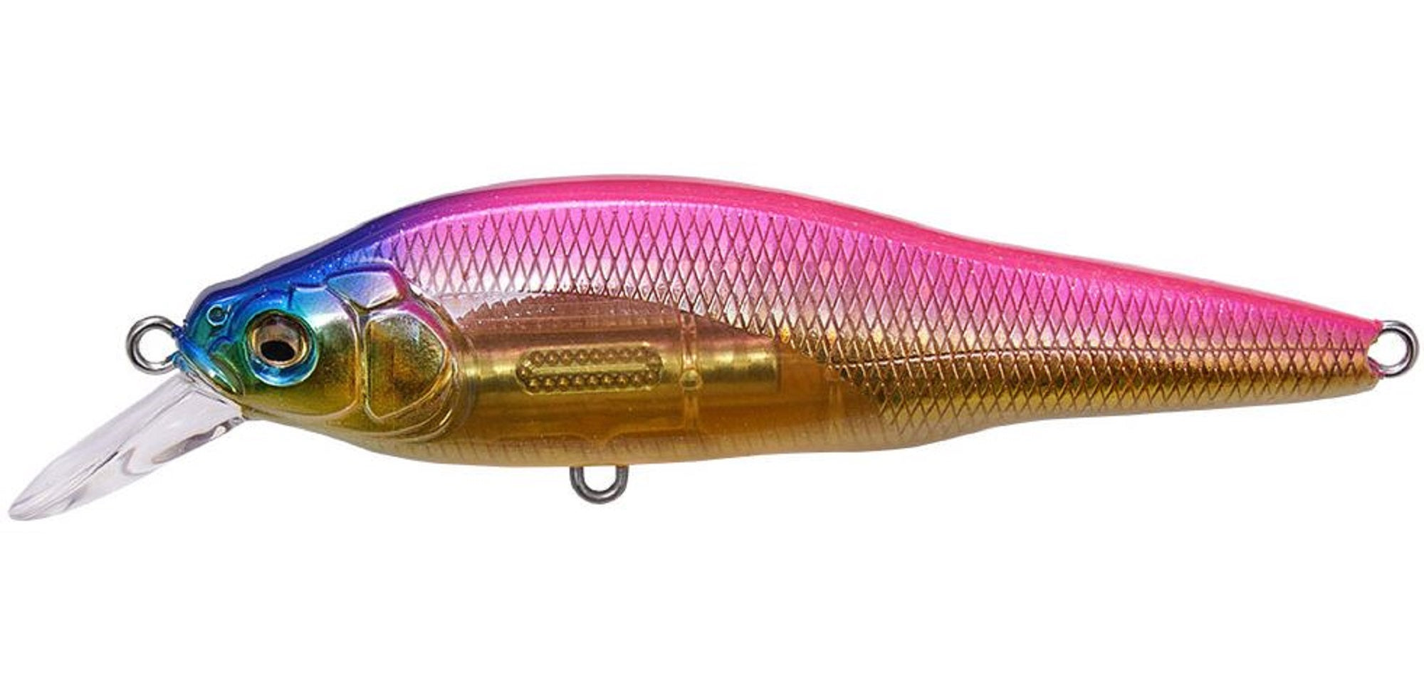 Megabass X-80 SW LBO Sinking Lure GG Gold Pink OB (9802)