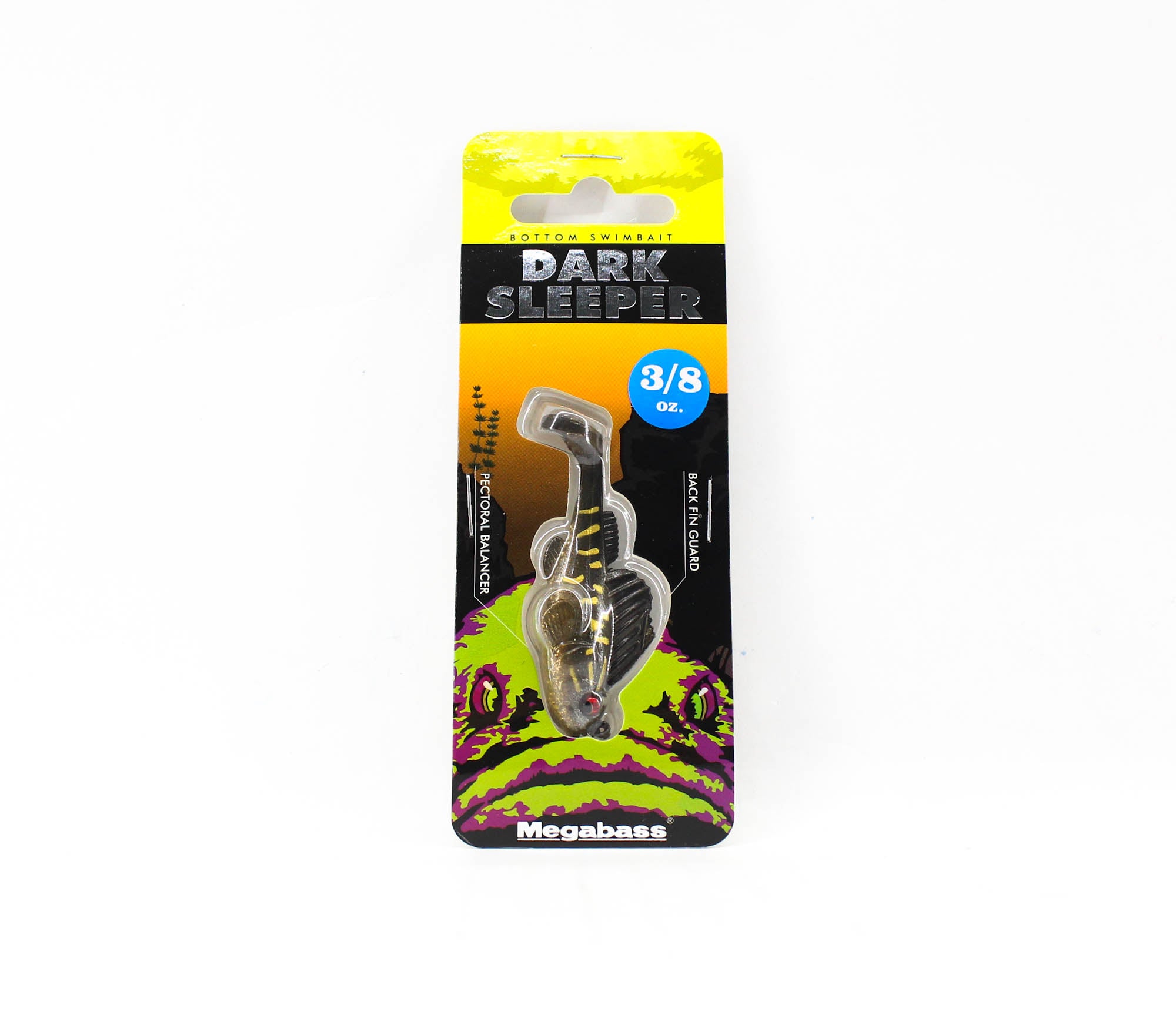 Megabass Soft Lure Dark Sleeper 2.4 Inch 3/8 oz Donko (2352)