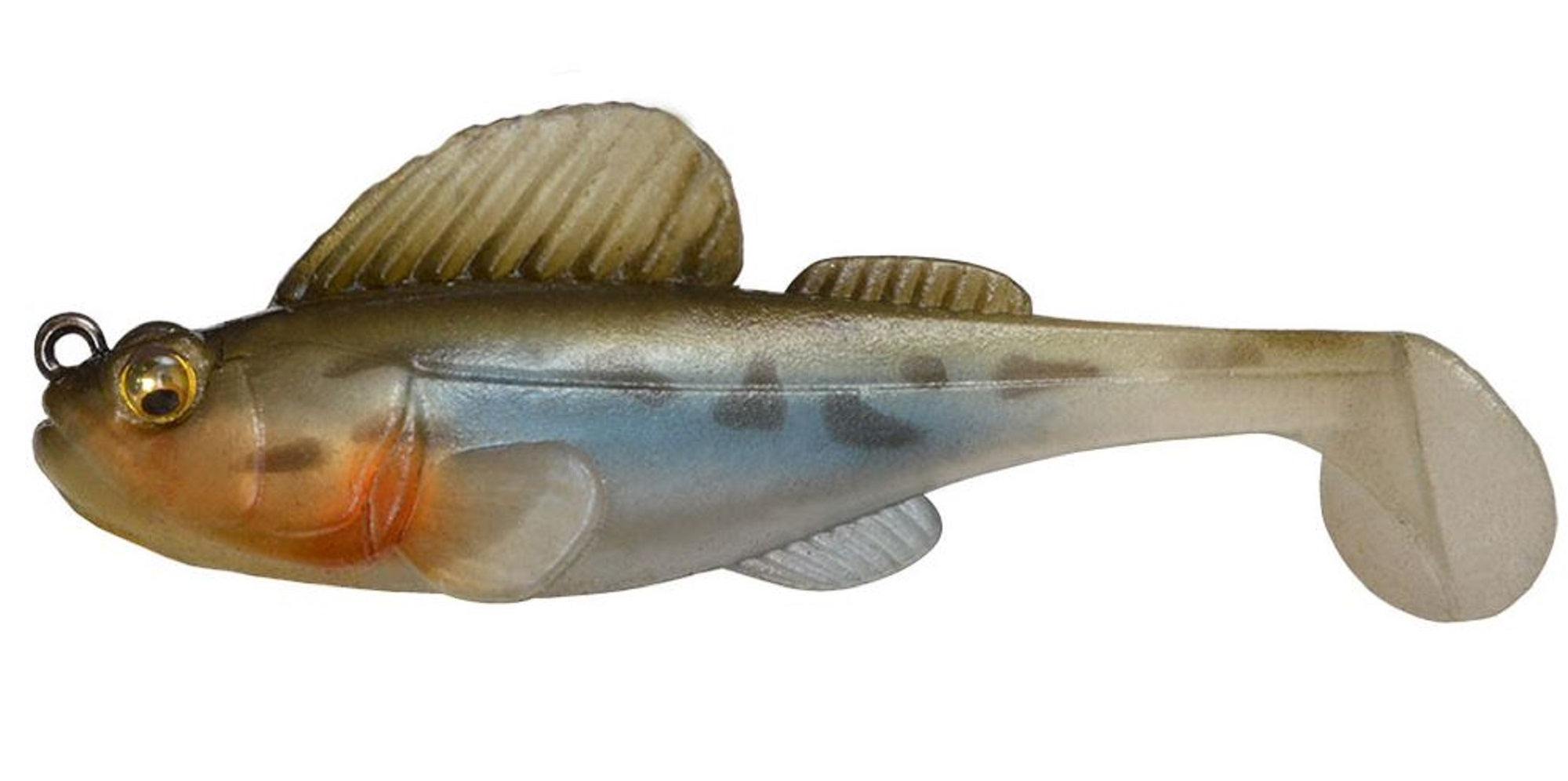 Megabass Soft Lure Dark Sleeper 2.4 Inch 3/8 oz Haze (2369)