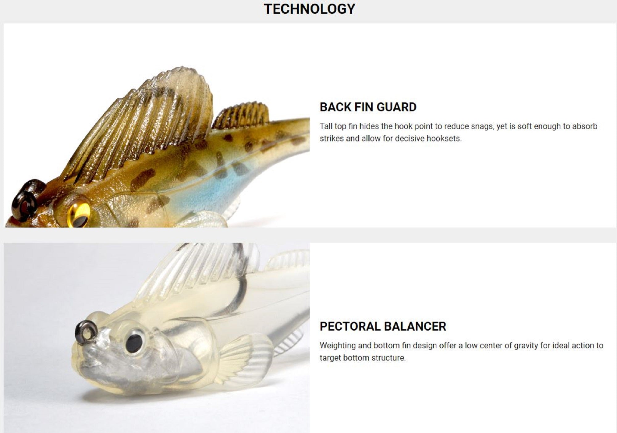 Megabass Soft Lure Dark Sleeper 2.4 Inch 3/8 oz Biwako Yoshinobori (2376)