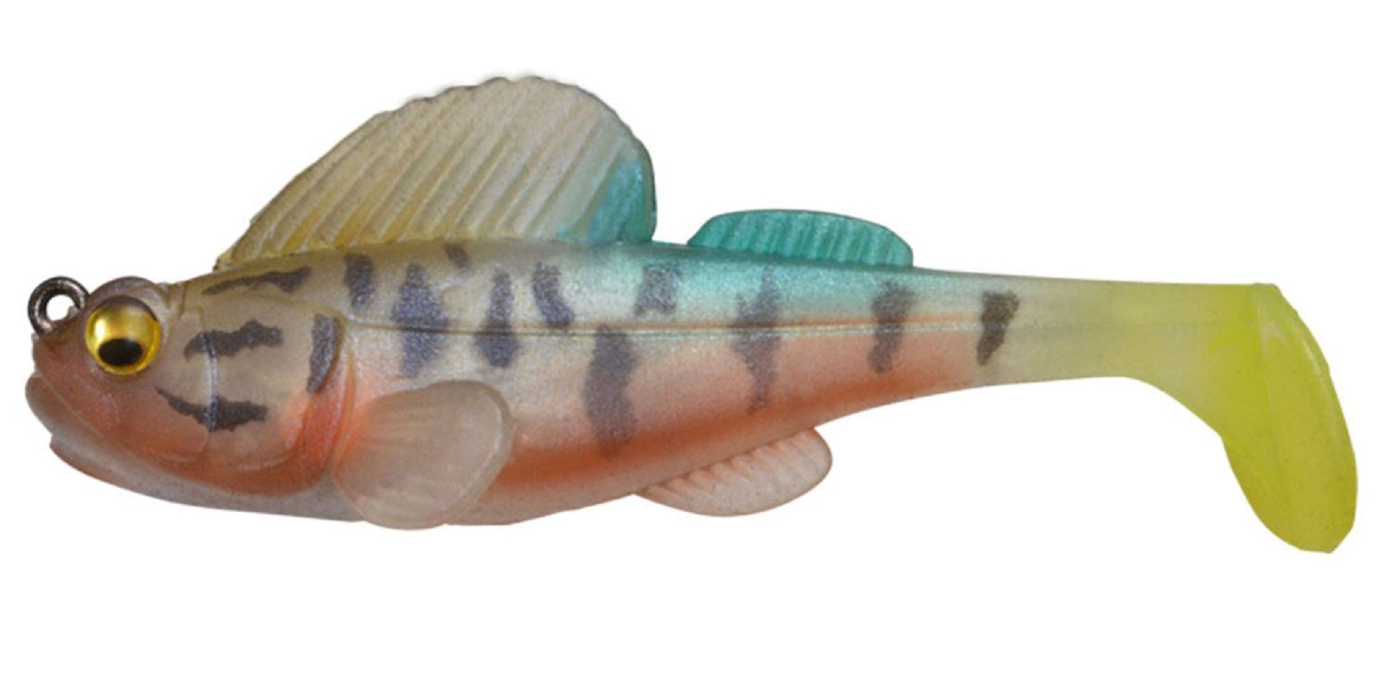 Megabass Soft Lure Dark Sleeper 2.4 Inch 3/8 oz Biwako Yoshinobori (2376)