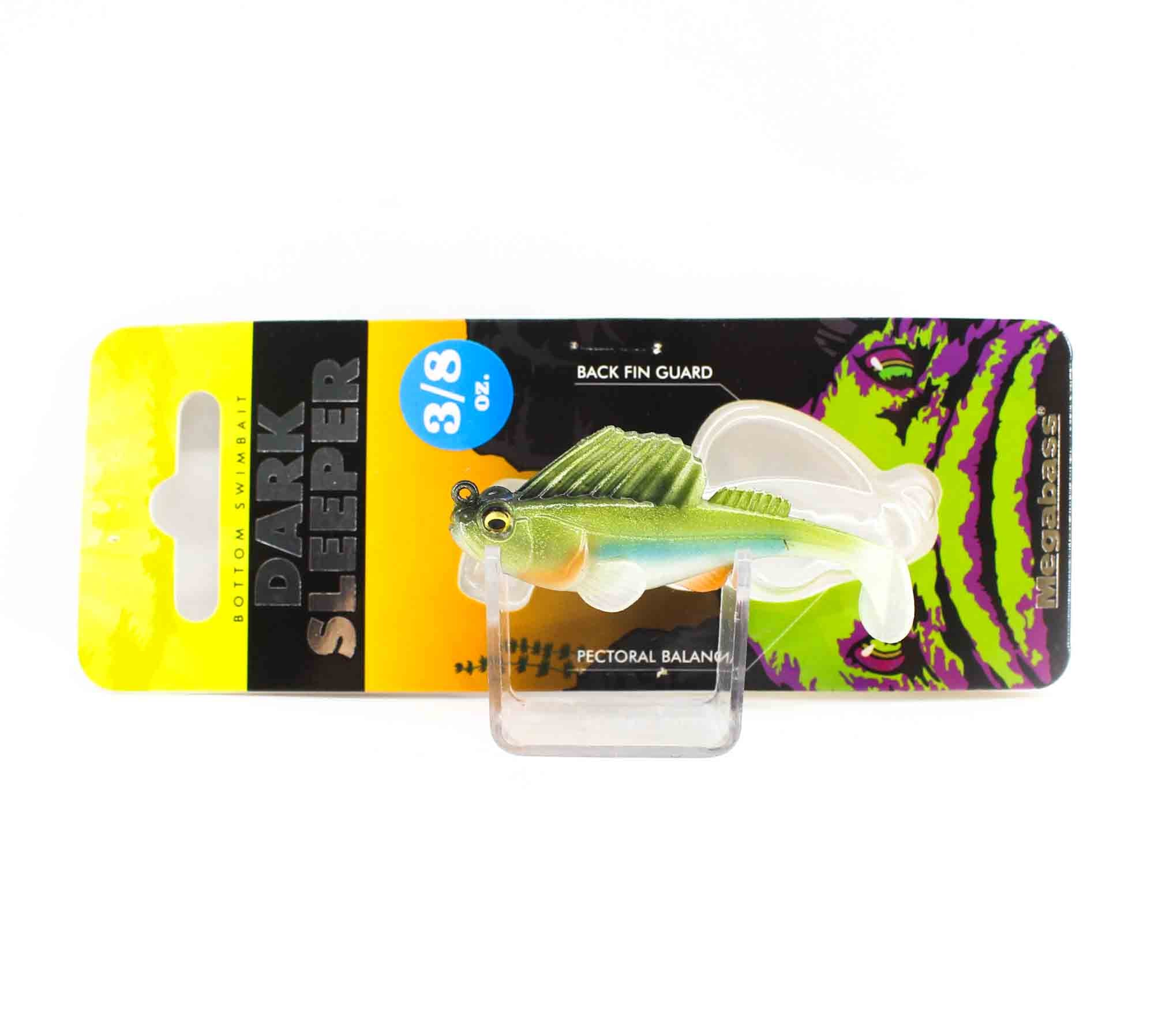 Megabass Soft Lure Dark Sleeper 2.4 Inch 3/8 oz Hanahaze (2390)