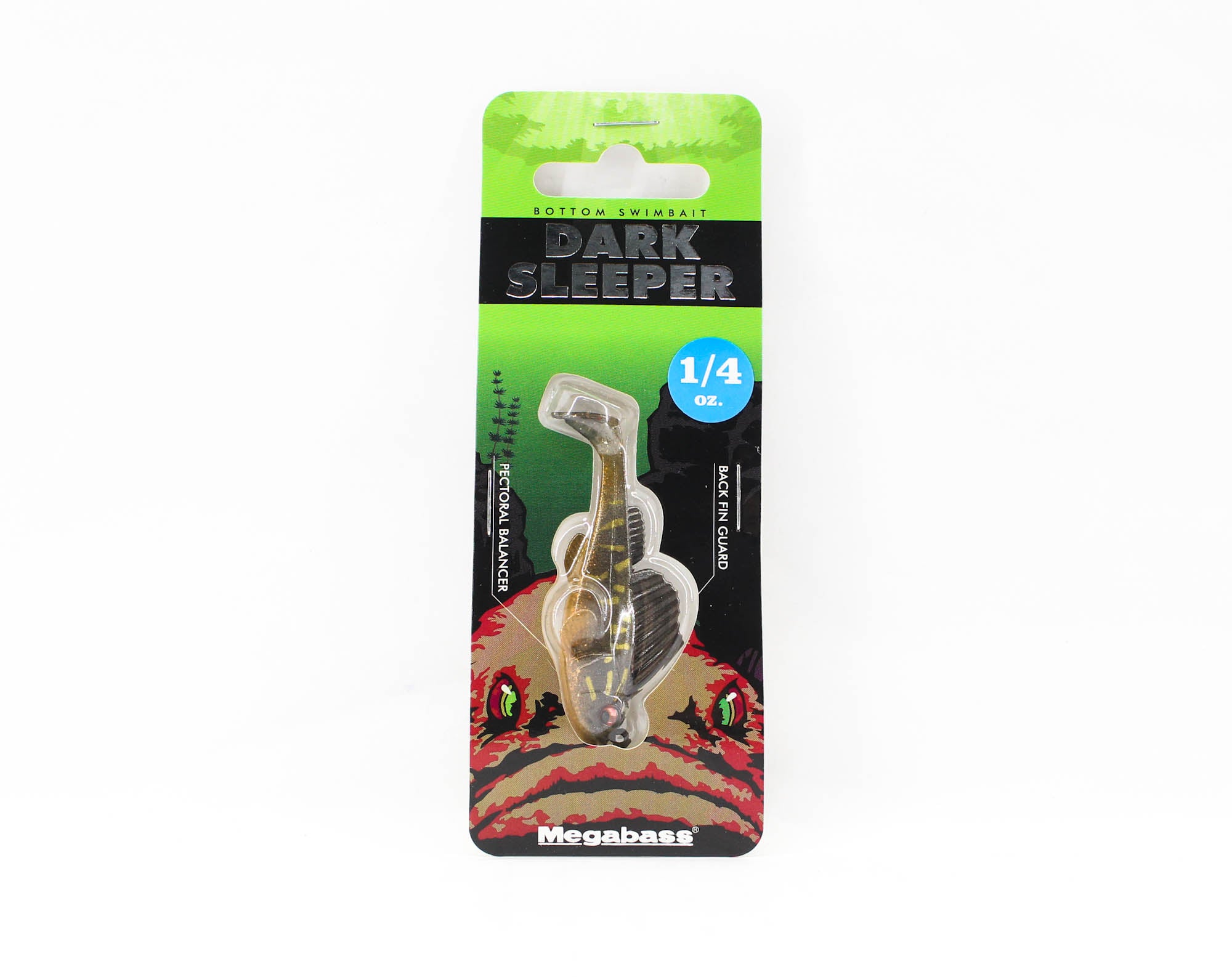Megabass Soft Lure Dark Sleeper 2.4 Inch 1/4 oz Donko (2451)
