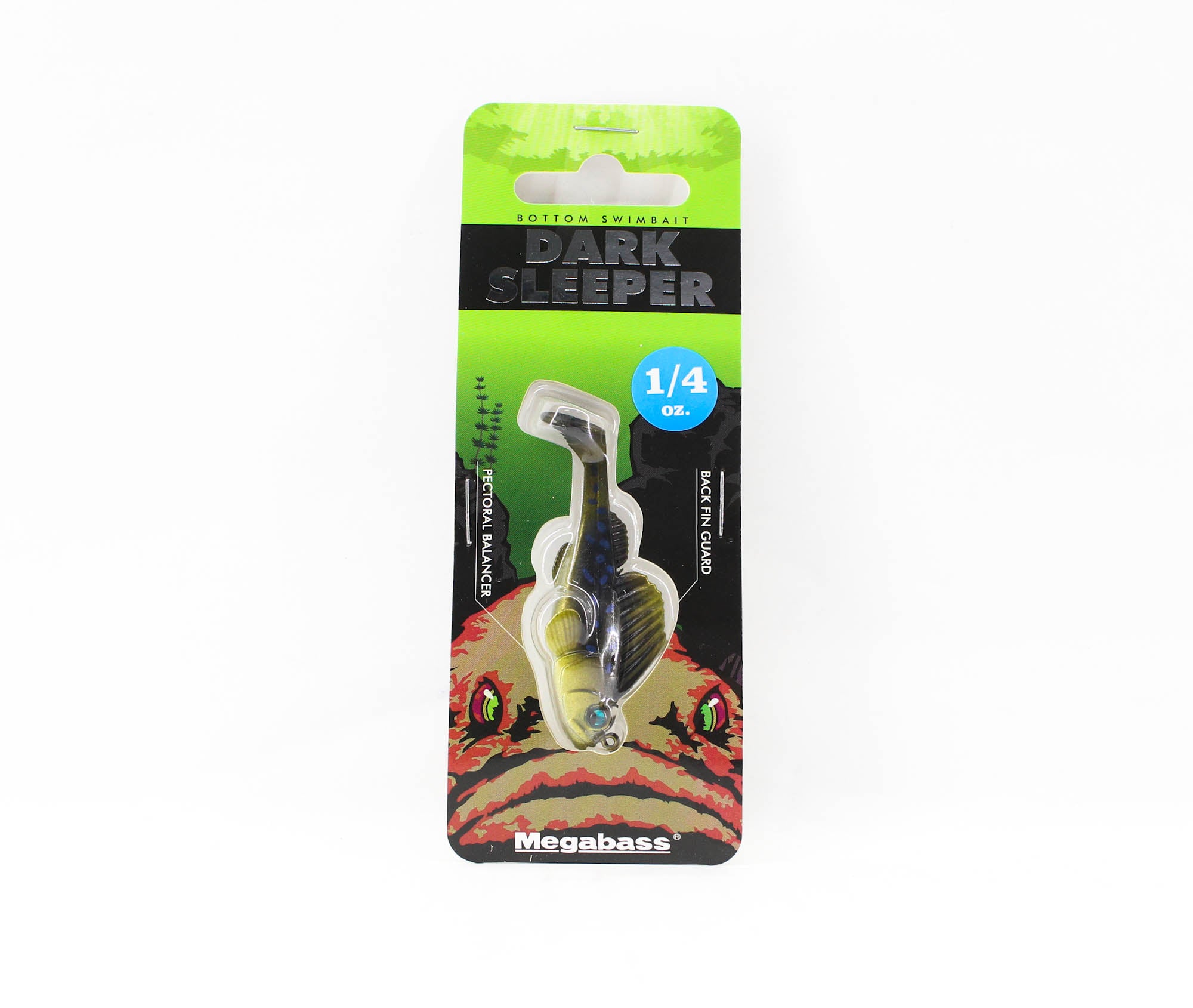 Megabass Soft Lure Dark Sleeper 2.4 Inch 1/4 oz Mutsugorou (2482)