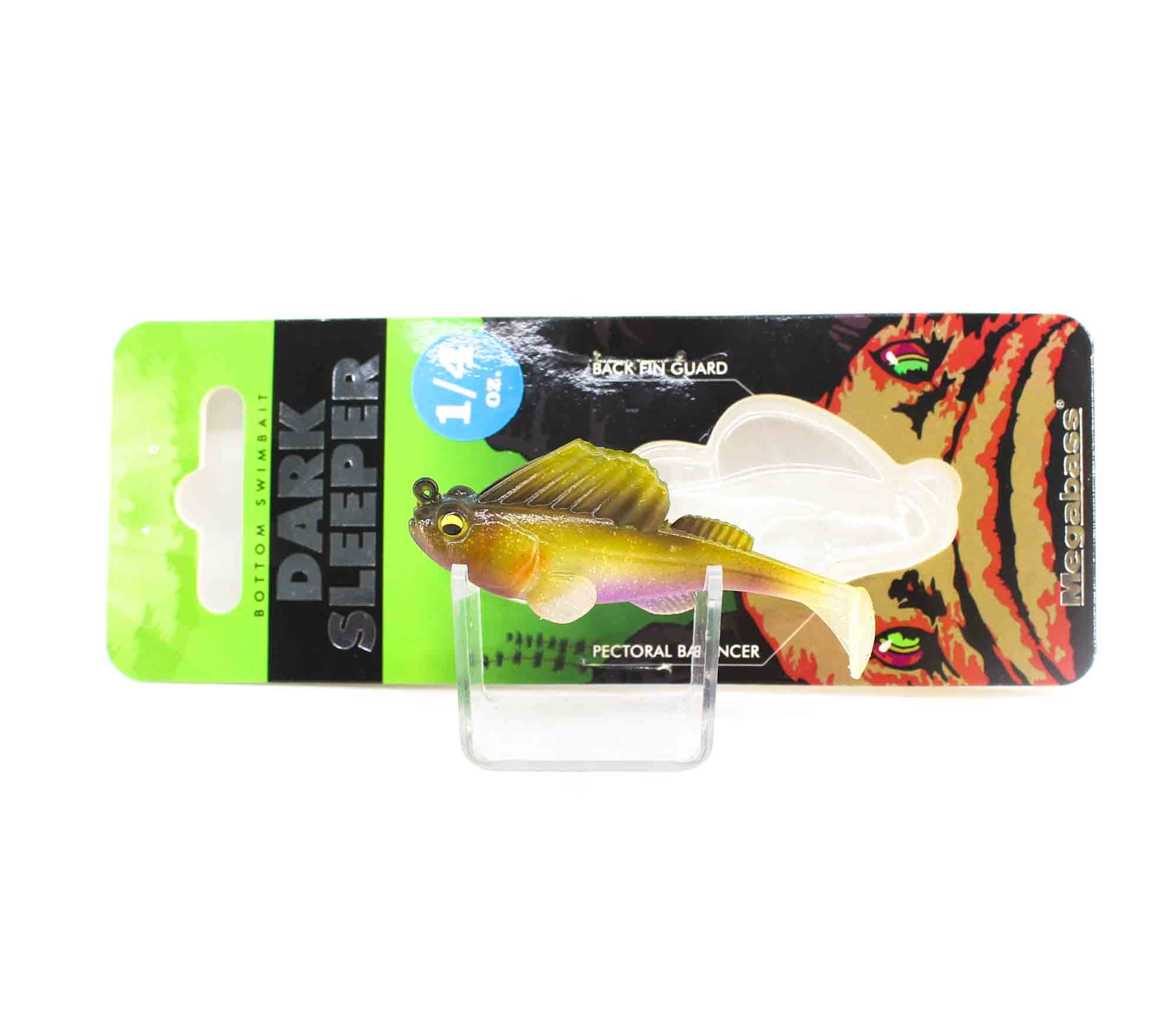 Megabass Soft Lure Dark Sleeper 2.4 Inch 1/4 oz Wakasagi (2529)