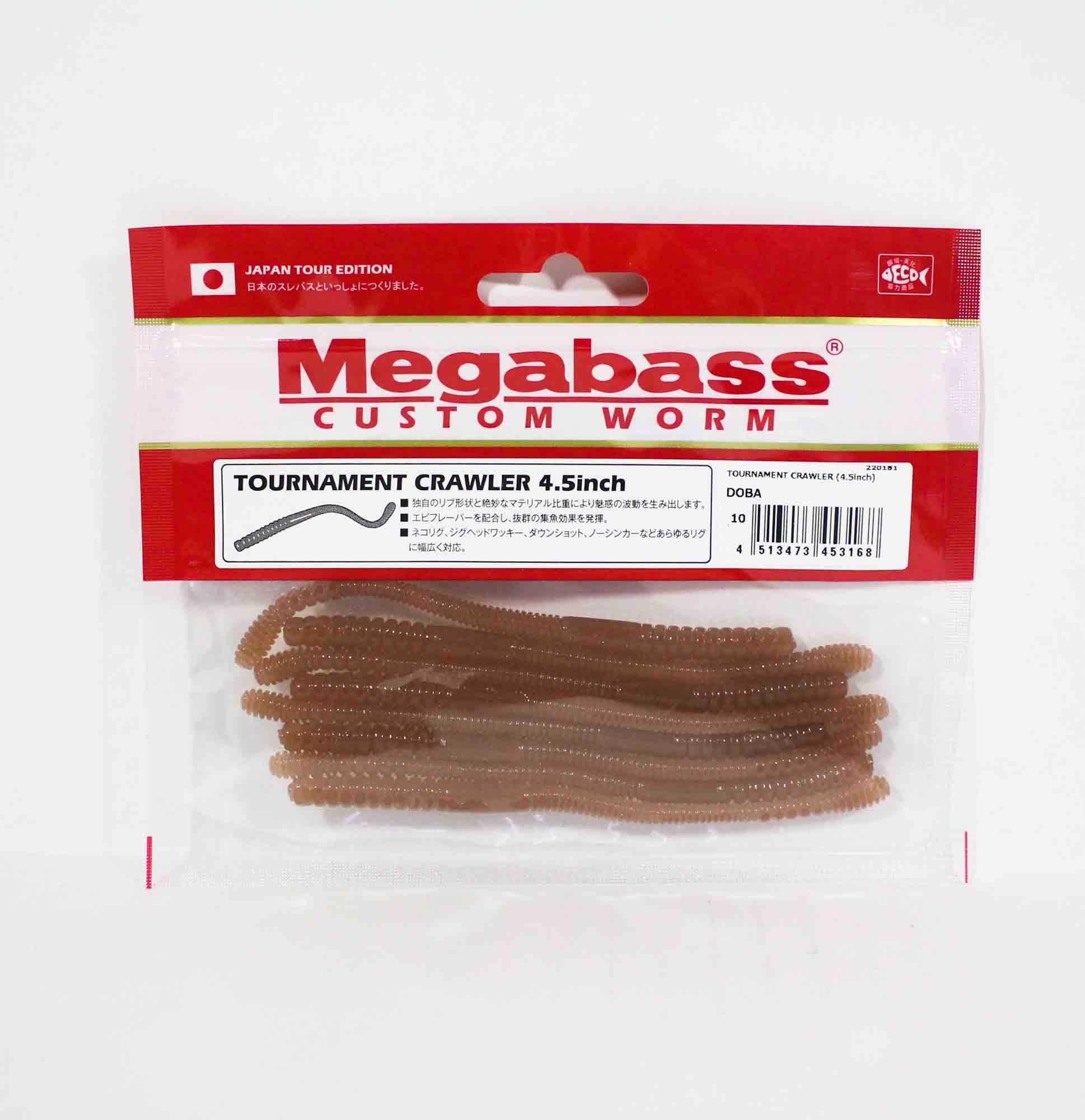 Megabass Tournament Crawler 4.5 Inch Soft Lure Doba (3168)