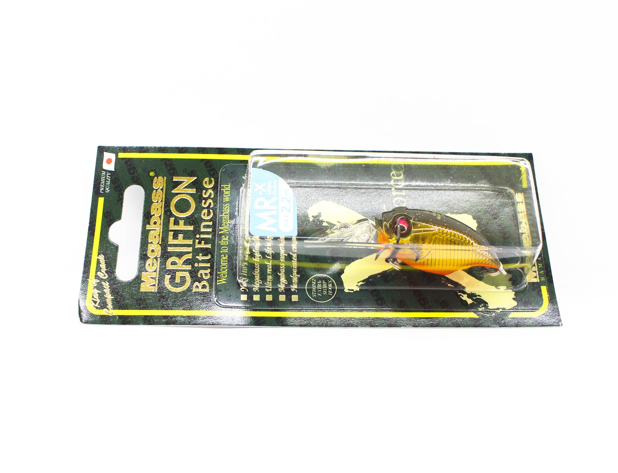 Sale Megabass Griffon Bait Finesse MRX 38 mm 3/16 oz Floating Lure K (4134)