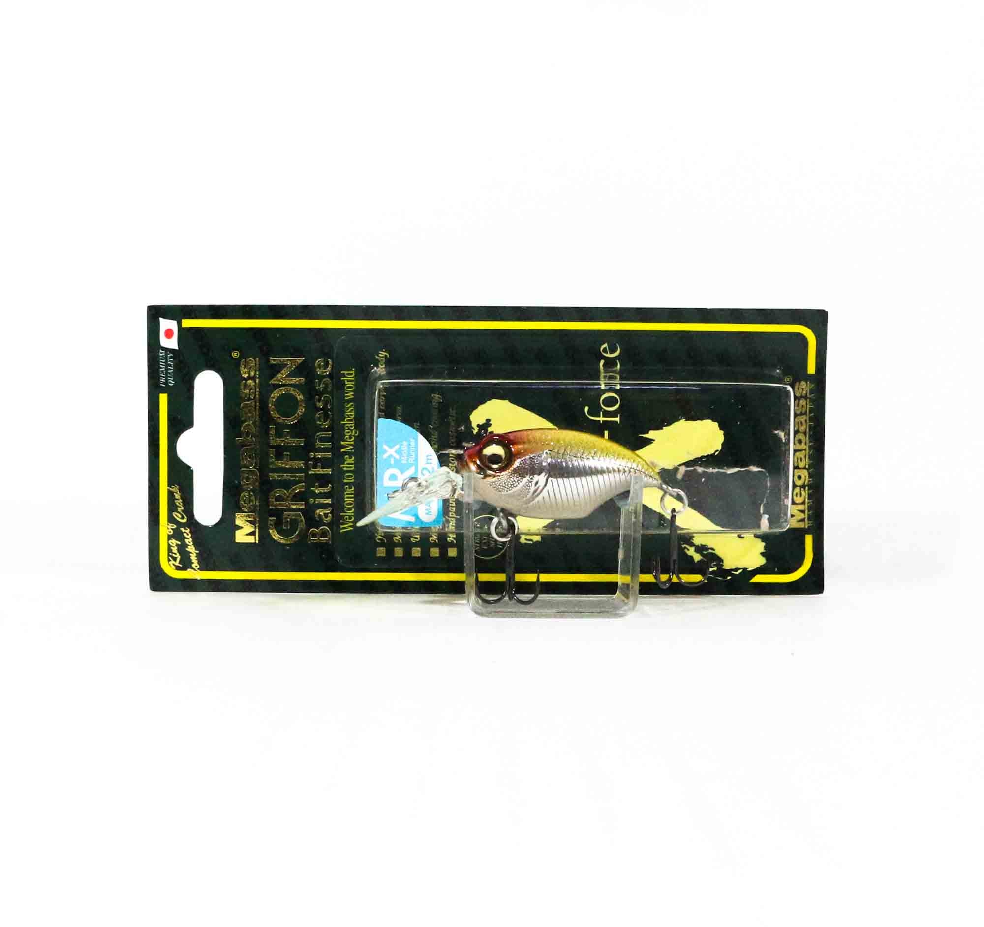 Sale Megabass Griffon Bait Finesse MR 38 mm 3/16 oz Floating Lure C (4141)