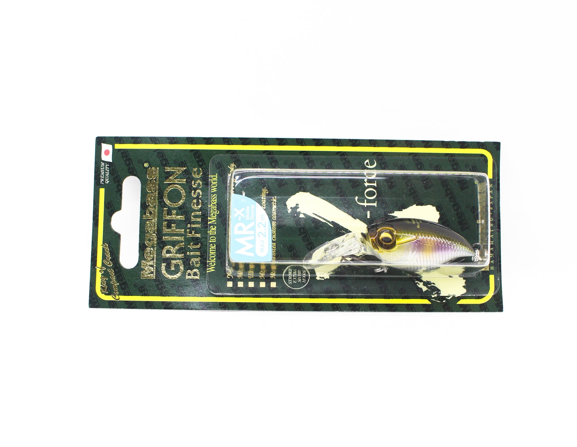 Sale Megabass Griffon Bait Finesse MRX 38 mm 3/16 oz Floating Lure A (4165)