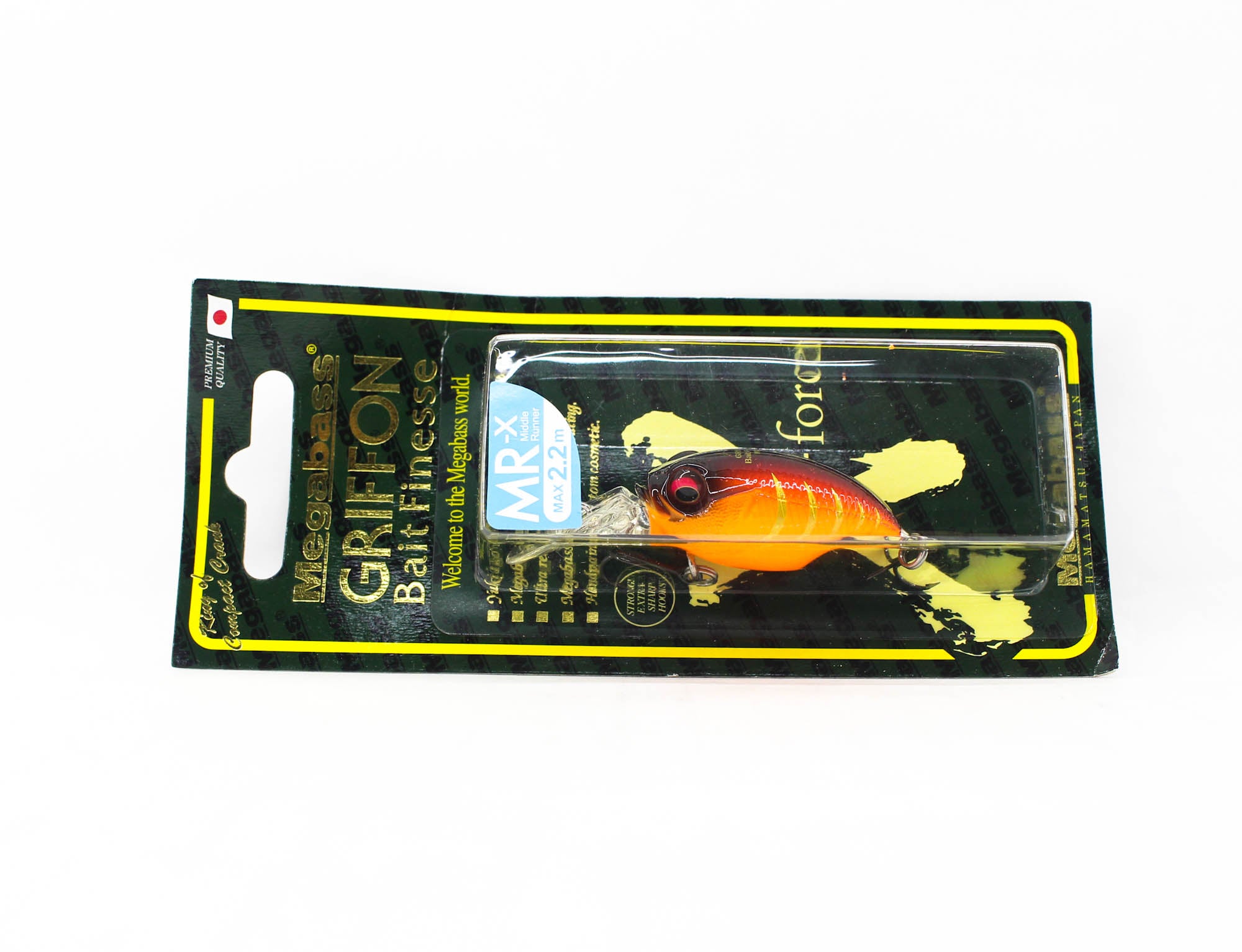 Sale Megabass Griffon Bait Finesse MRX 38 mm 3/16 oz Floating Lure F (4189)