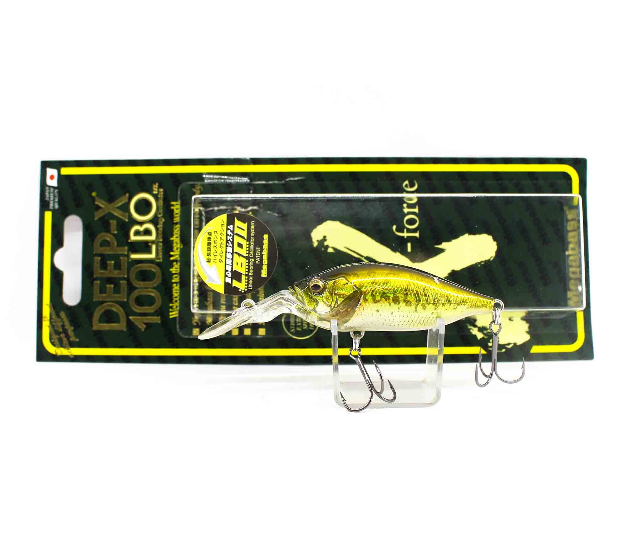 Megabass Deep X 100 LBO 59 mm 3/8 oz Floating Lure GG Bass (5209)