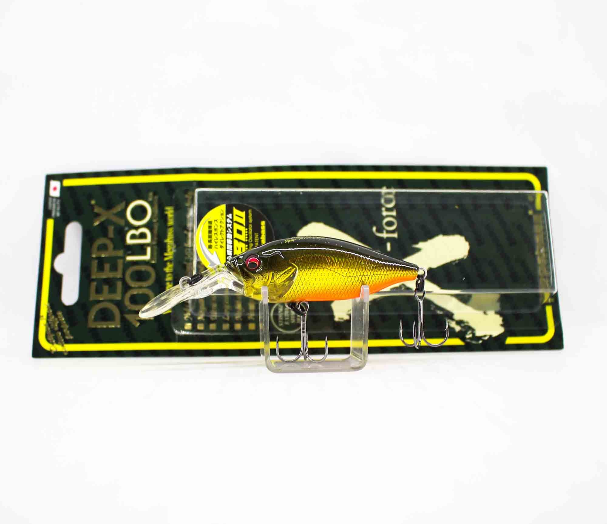Megabass Deep X 100 LBO 59 mm 3/8 oz Floating Lure Megabass Kinkuro (5223)