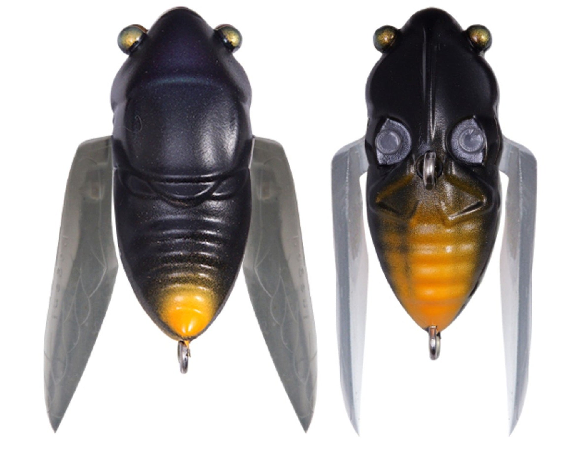 Megabass Siglett Tiny 30 mm 2.7 grams Floating Lure Insect Matte Black II (9467)