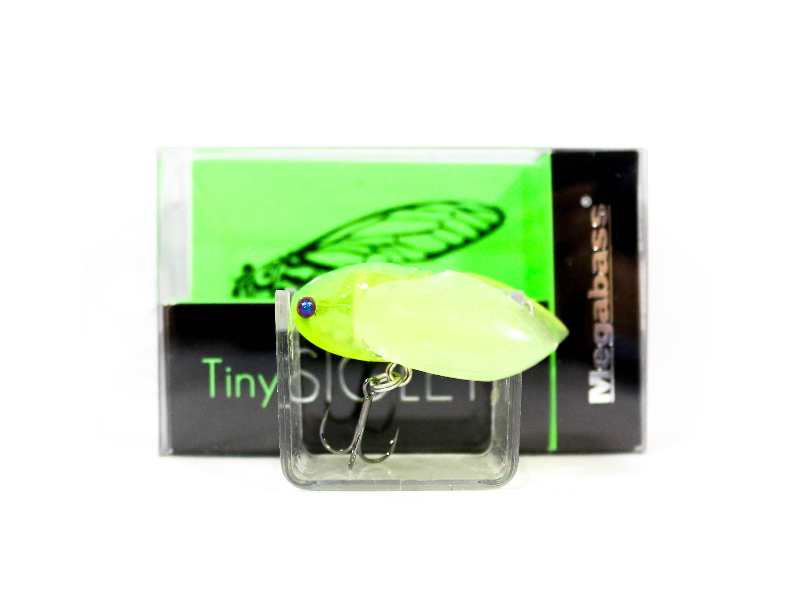 Megabass Siglett Tiny 30 mm 2.7 grams Floating Lure GLX Grass Bug 2 (9511)