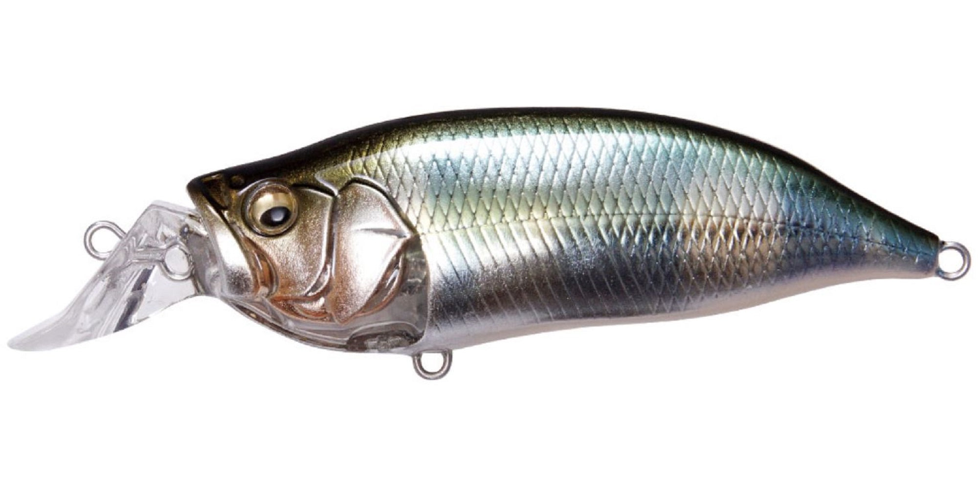 Megabass I X I Shad Type-R 1m 57mm 1/4oz Floating Lure Wagin Hasu 2 (0579)
