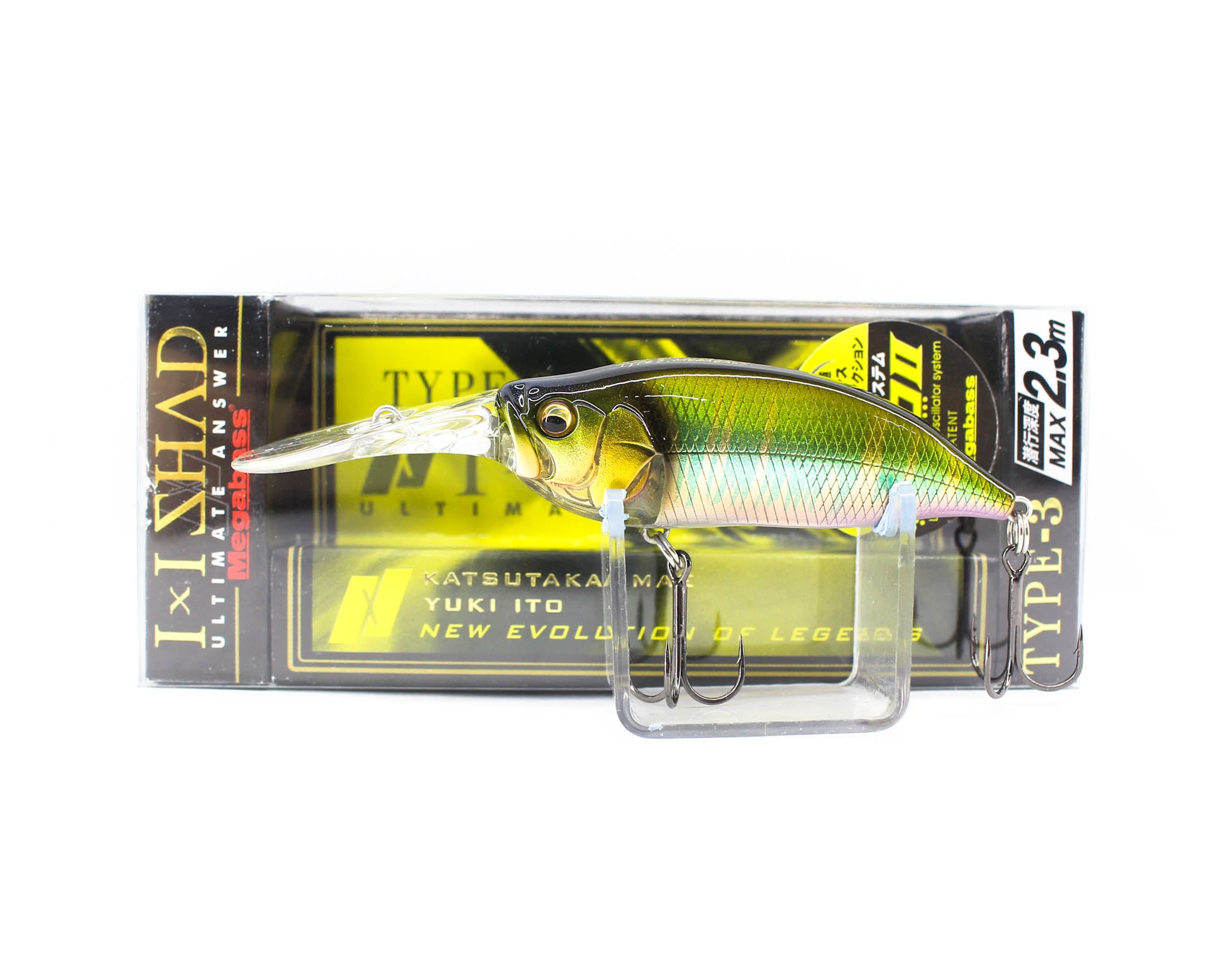 Megabass I X I Shad Type-3 2.3m 57 mm 1/4 oz Floating Lure Oikawa (0982)