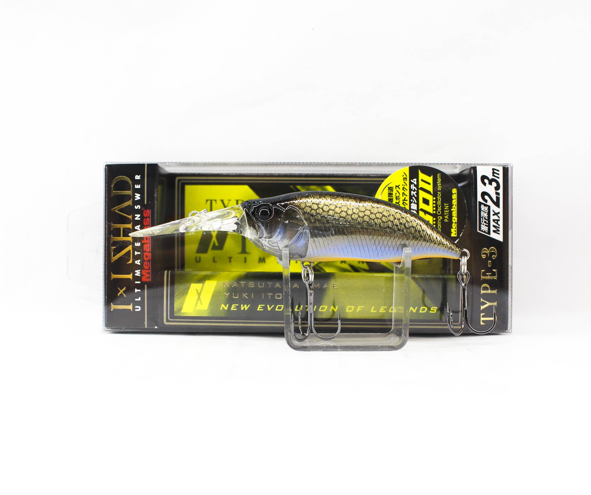 Megabass I X I Shad Type-3 2.3m 57 mm 1/4 oz Floating Lure Gori (1040)