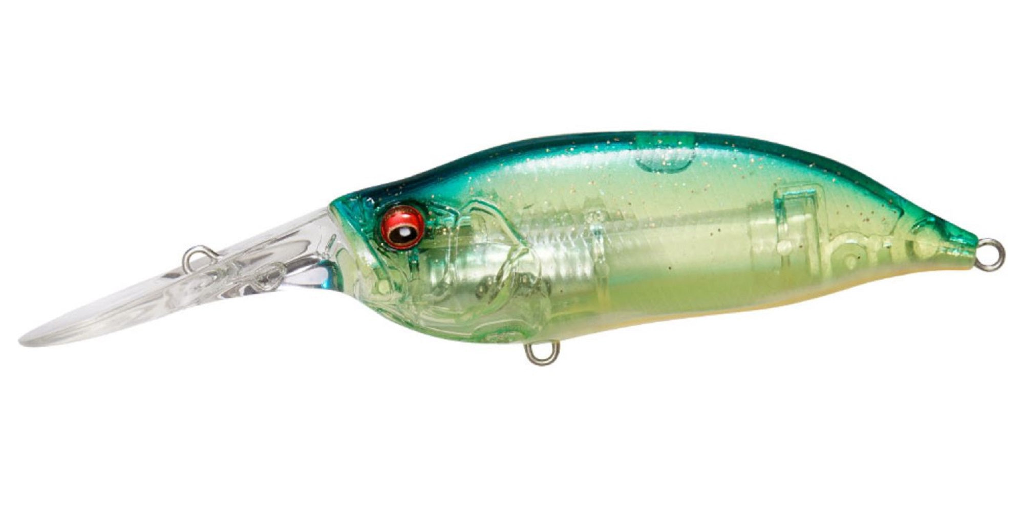 Megabass IxI Shad Type-3 2.3m 57 mm 1/4 oz Floating Lure Chart (1170)