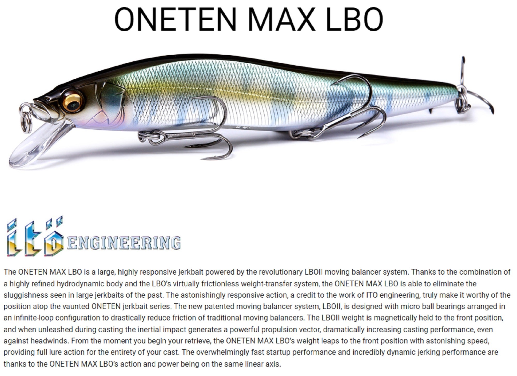 Megabass Vision 110 Oneten Max LBO Floating Lure GLX Western Crown 2 (9466)