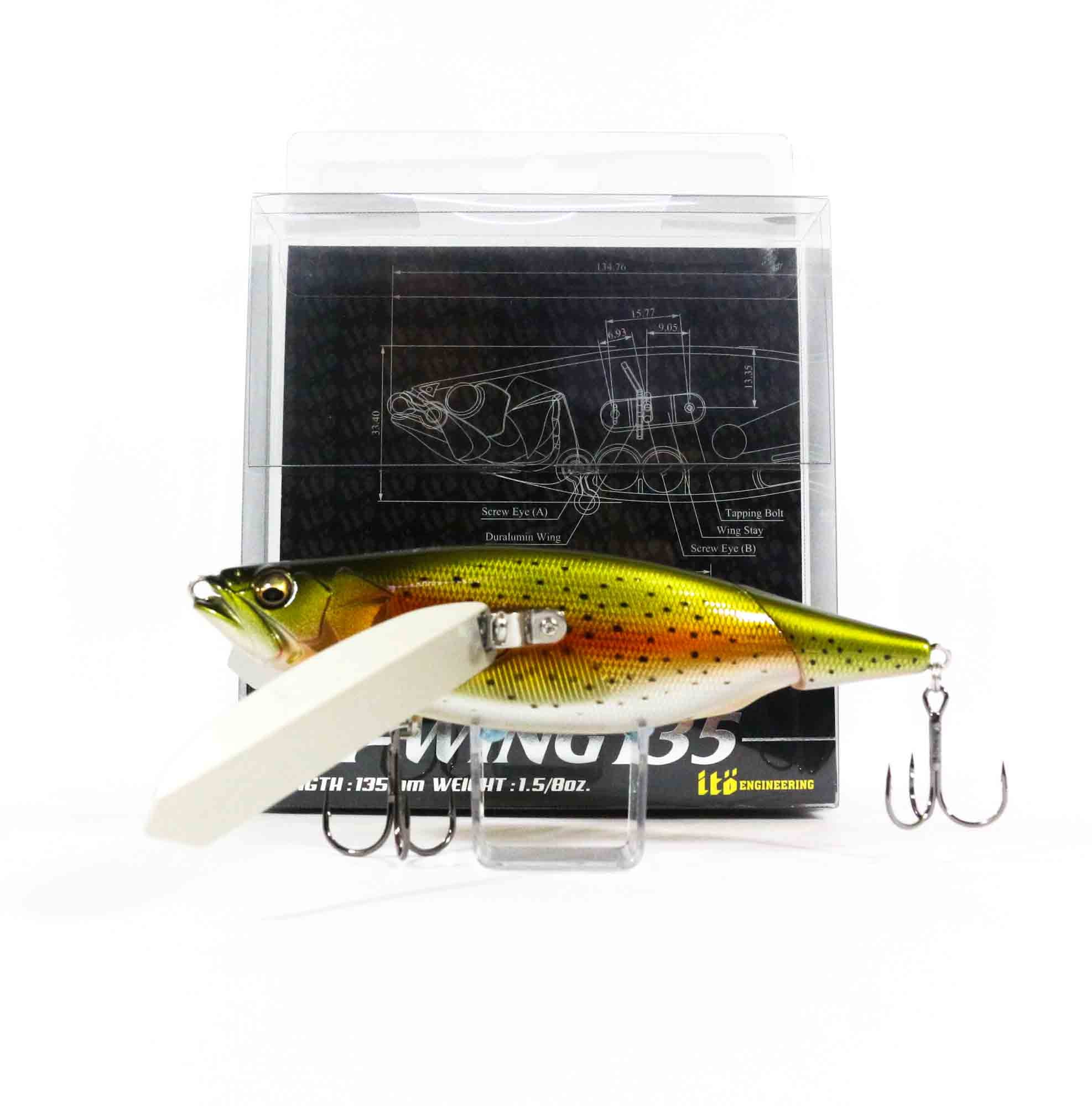 Megabass I-Wing 135 Floating Lure PM Rainbow (2237)