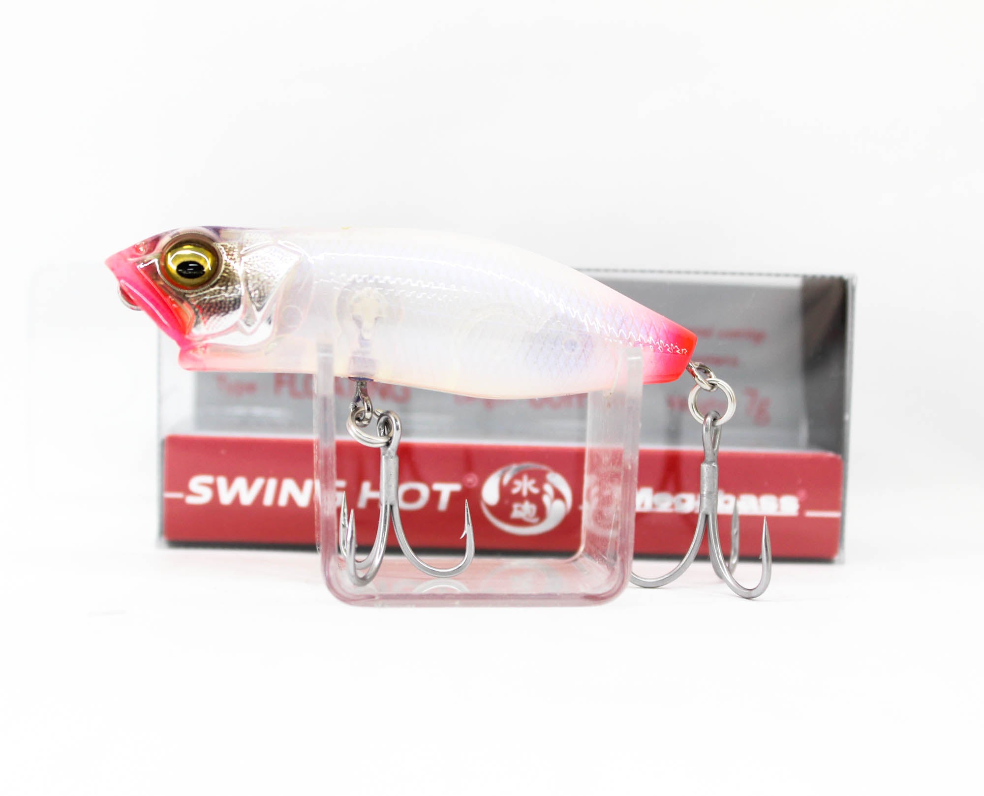 Megabass Swing Hot 60 mm 7 grams Floating Lure Shirasu Blood (4040)