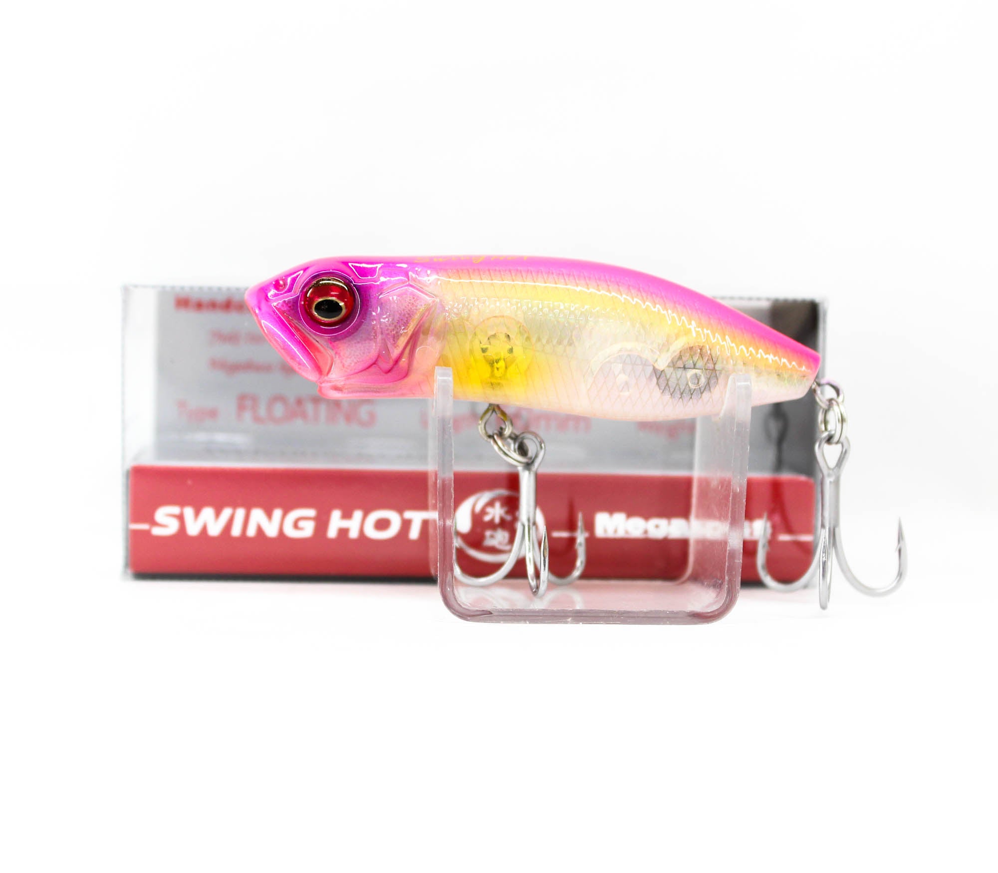 Megabass Swing Hot 60 mm 7 grams Floating Lure GP Coral Pink Back (4088)