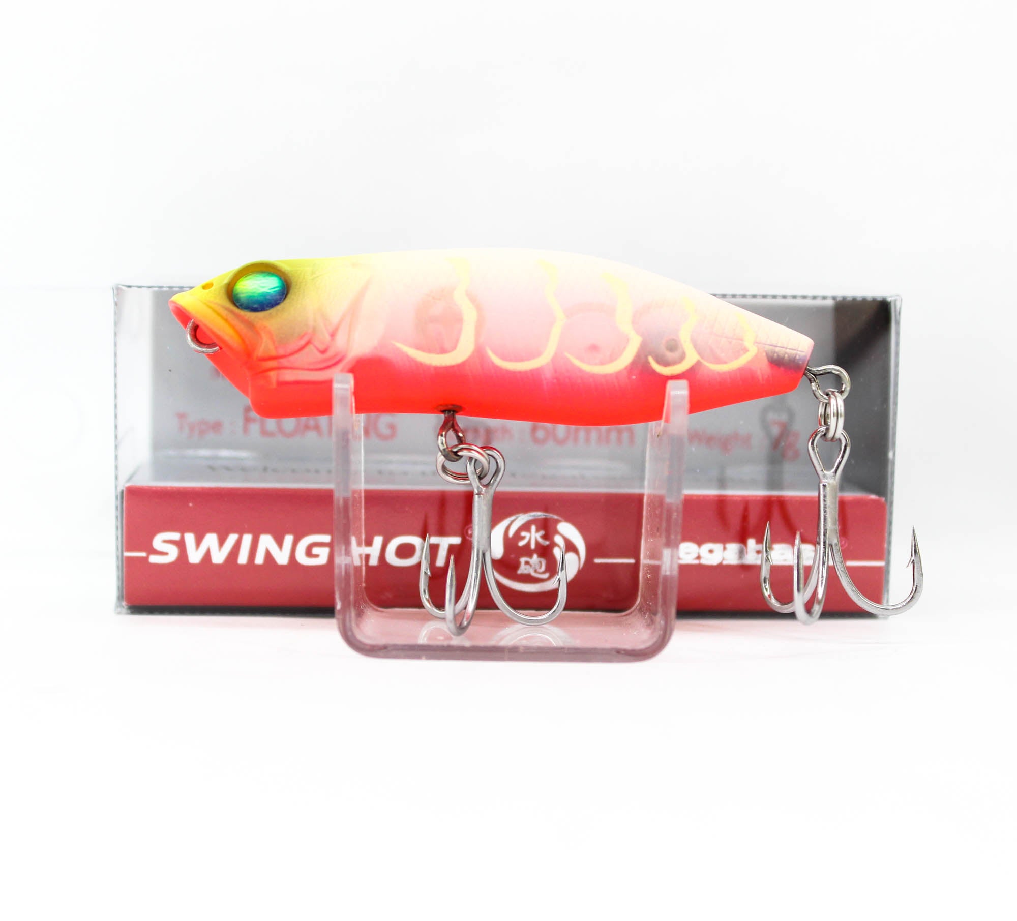 Megabass Swing Hot 60 mm 7 grams Floating Lure Hot Shrimp RB ll (4125)