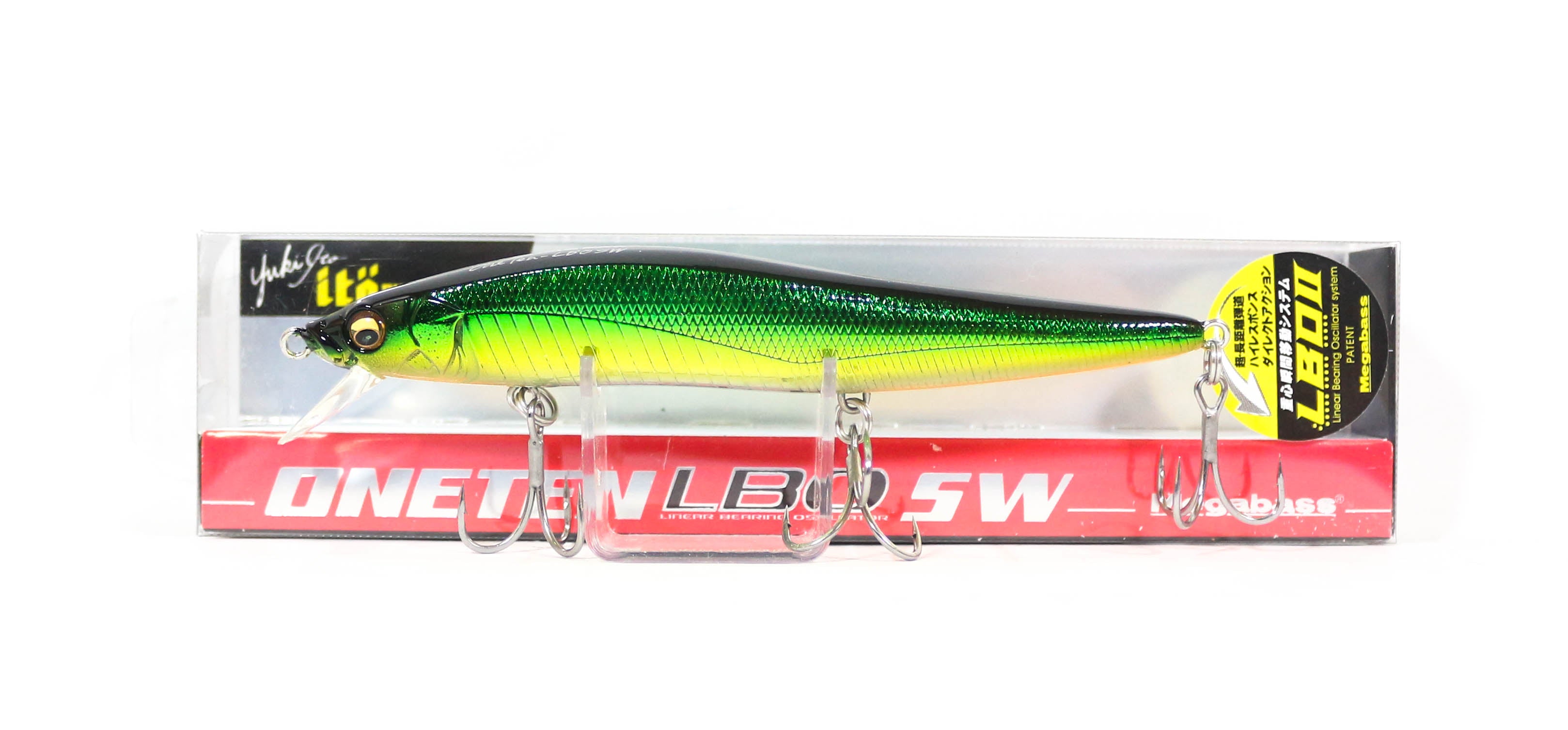 Megabass Vision 110 Oneten LBO SW Floating Lure GG Gold Lime (4859)
