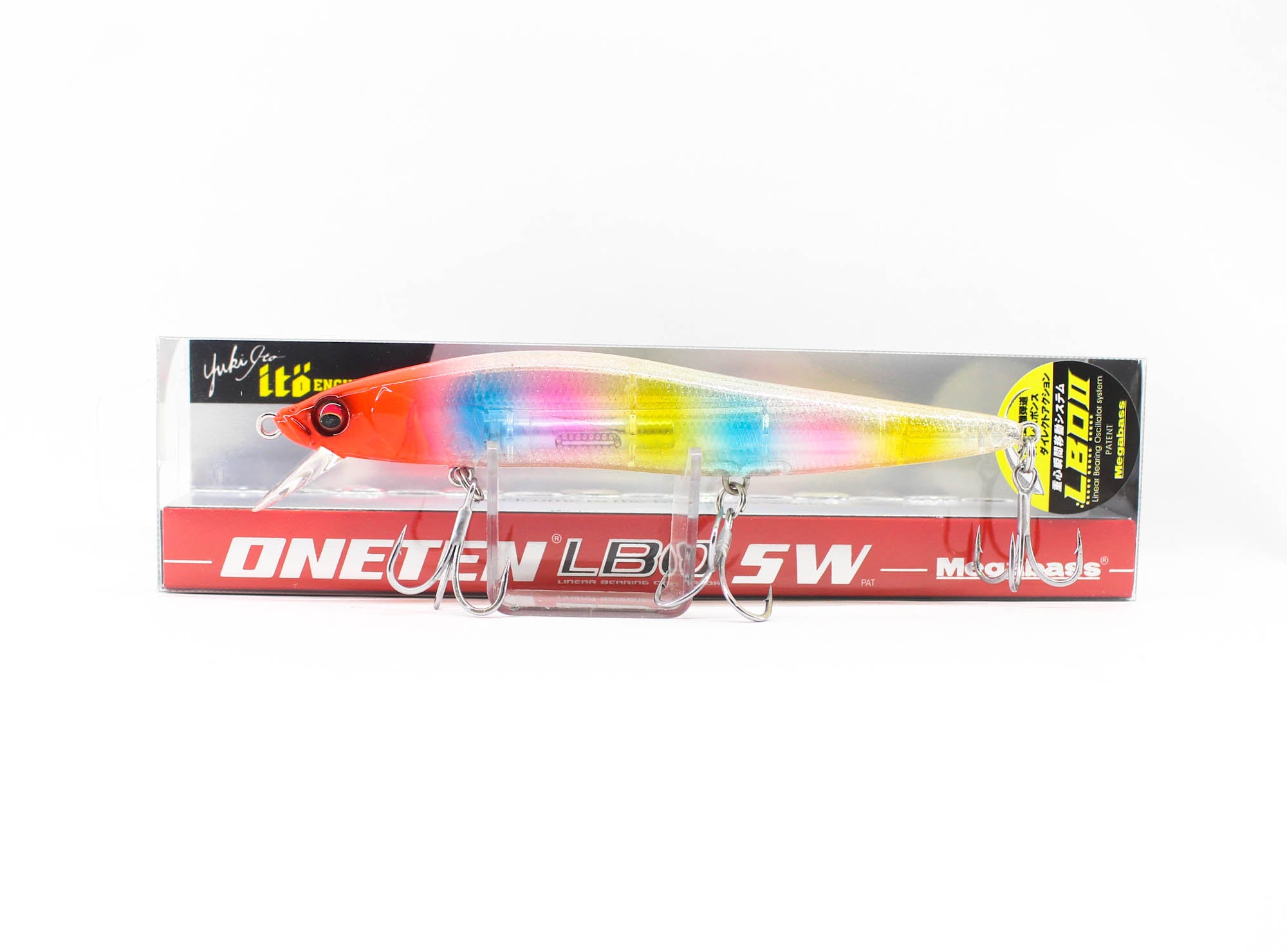 Megabass Vision 110 Oneten LBO SW Floating Lure GLX Candy Red Head (4873)