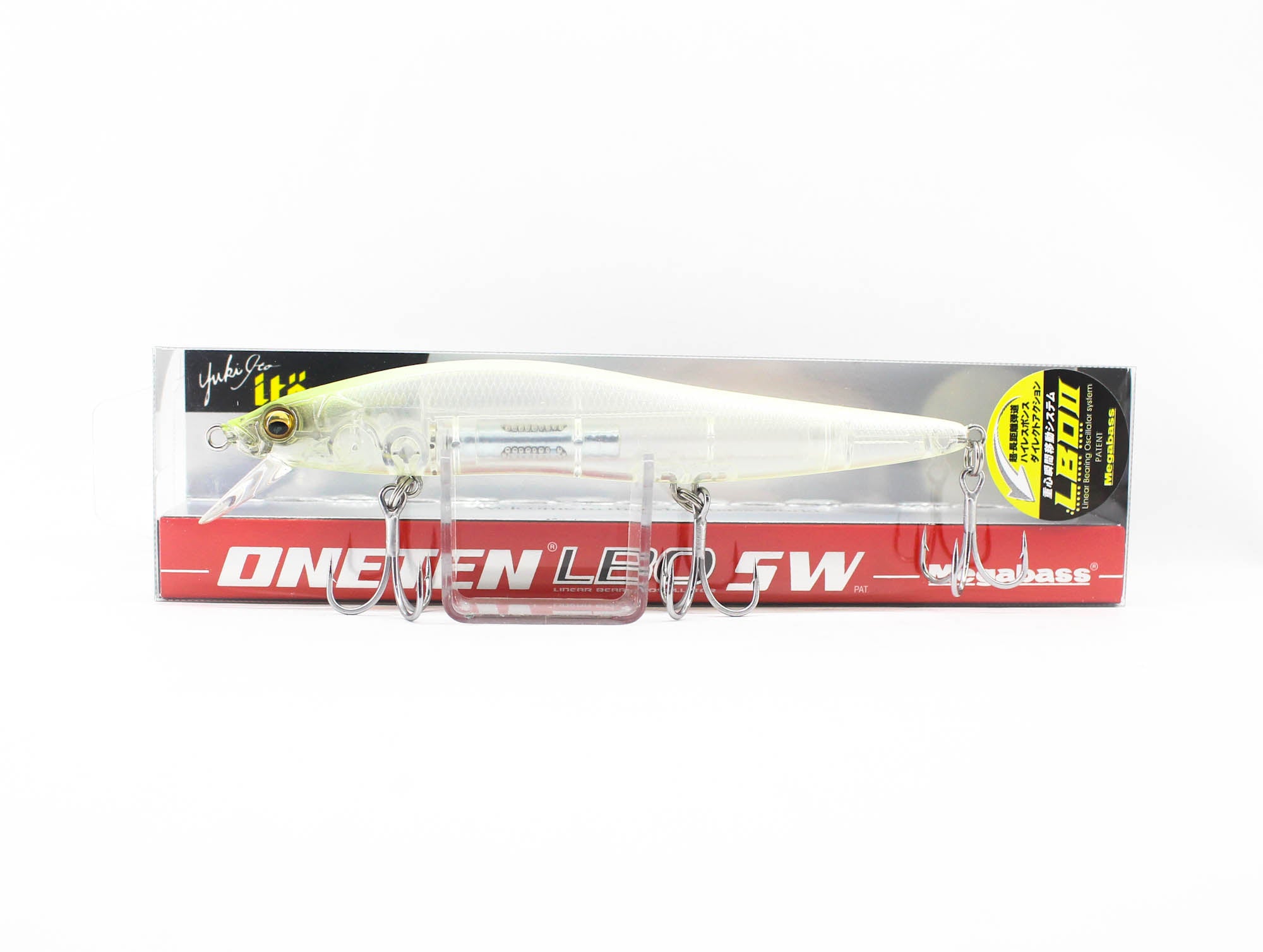 Megabass Vision 110 Oneten LBO SW Floating Lure PM Seethrough Lemon (4880)