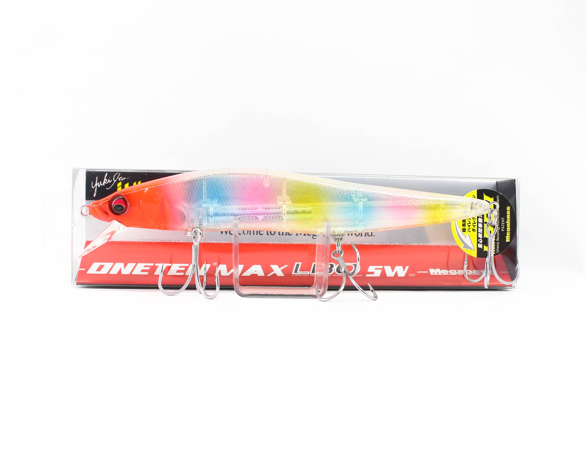 Megabass Vision 110 Oneten Max LBO SW Floating Lure GLX Candy Red He (5009)