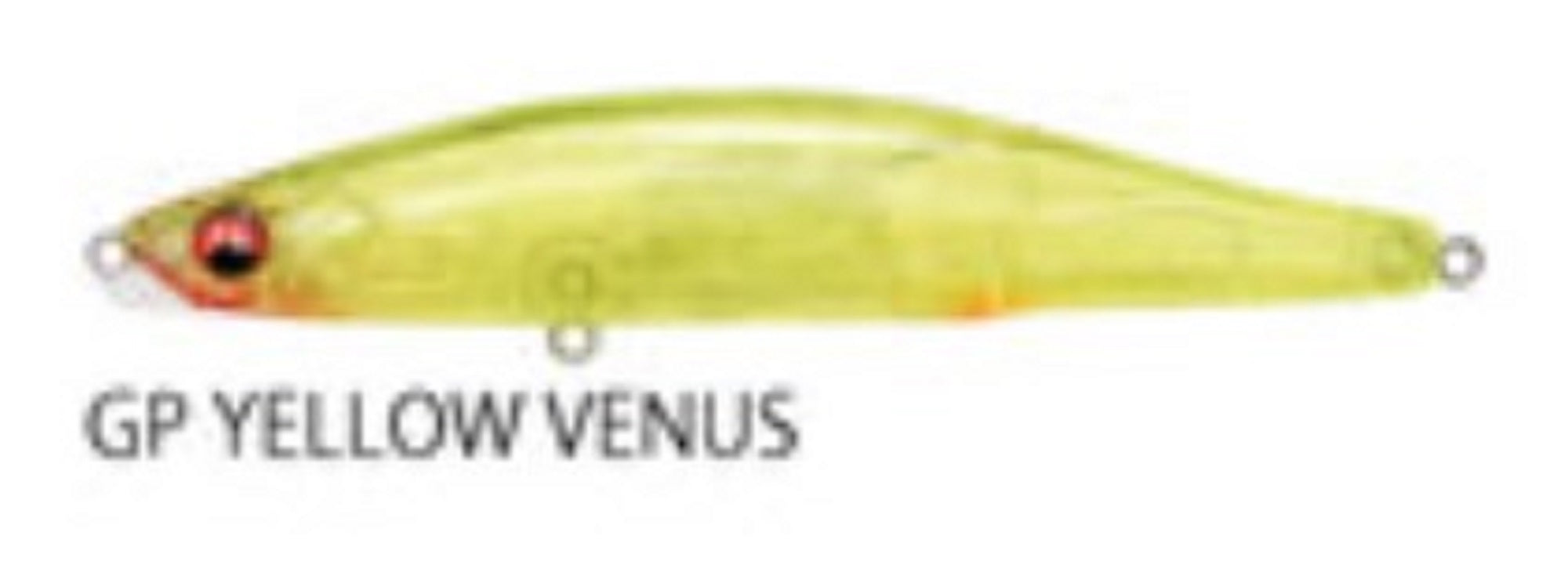 Megabass Genma 110S 21 grams Sinking Lure GP Yellow Venus (5412)