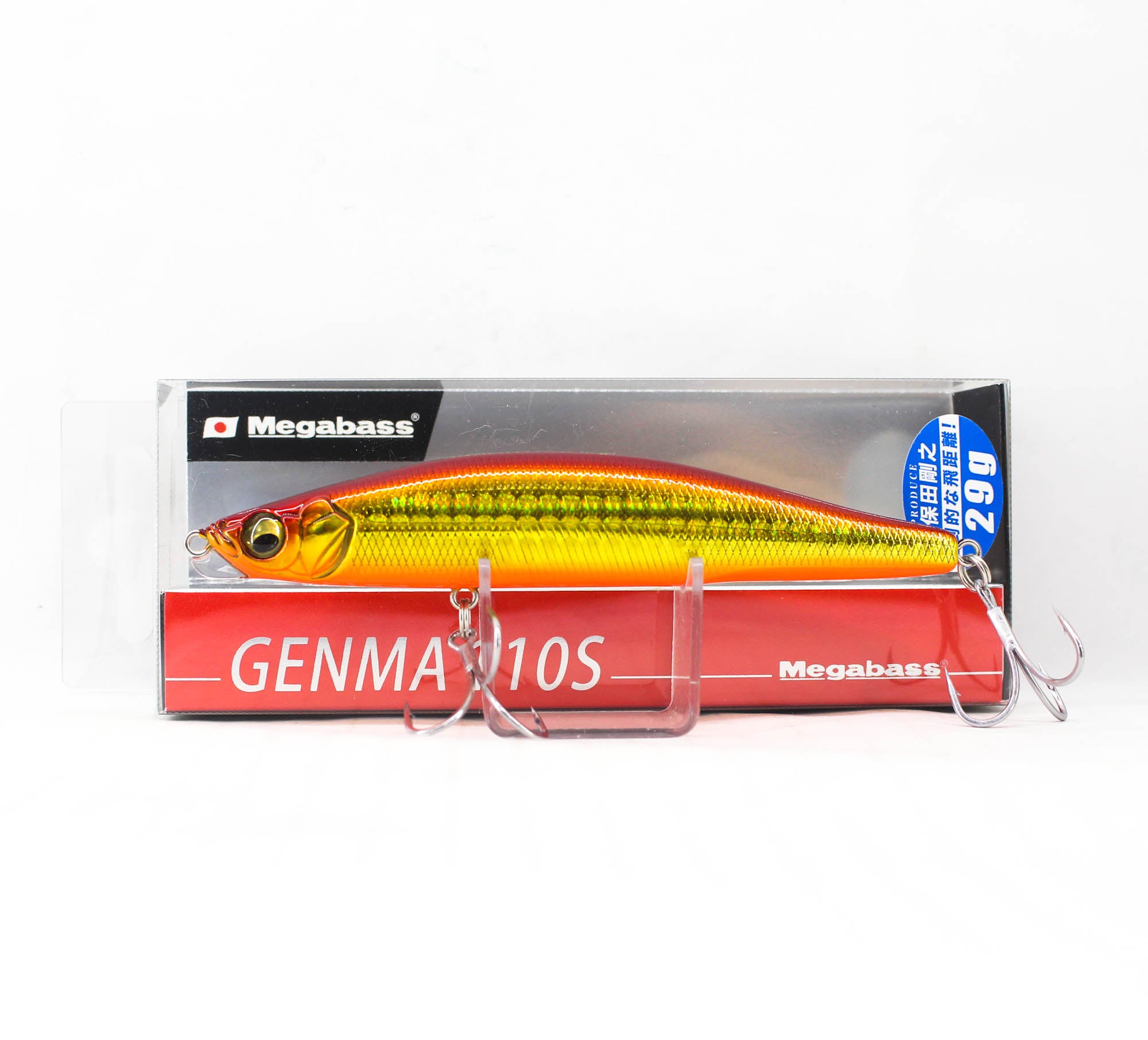 Megabass Genma 110S 29 grams Sinking Lure GG Akakin OB (5511)