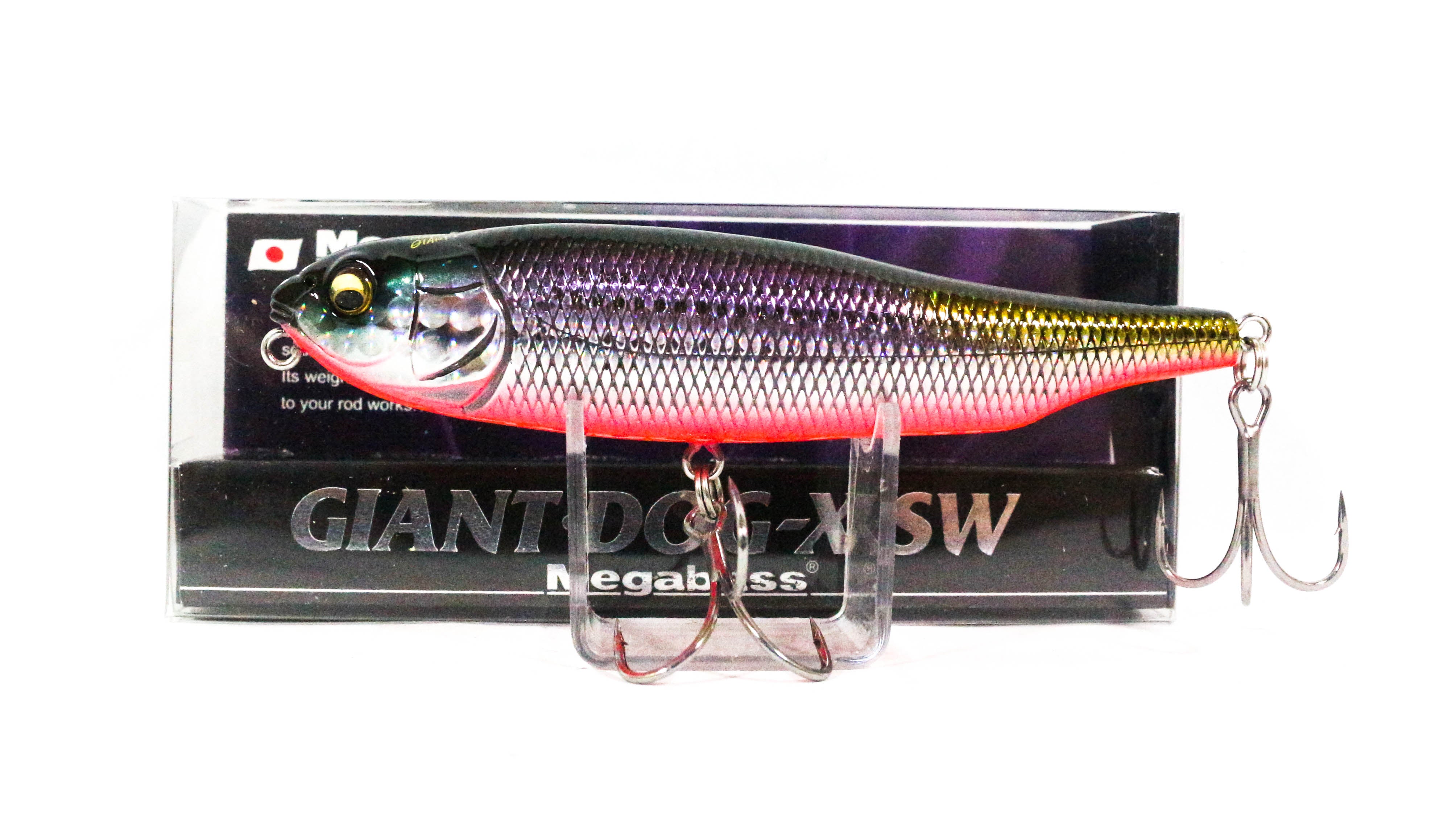 Megabass Dog X Giant SW 98mm 5/8 oz Floating Lure Lens Konoshiro RB (7652)