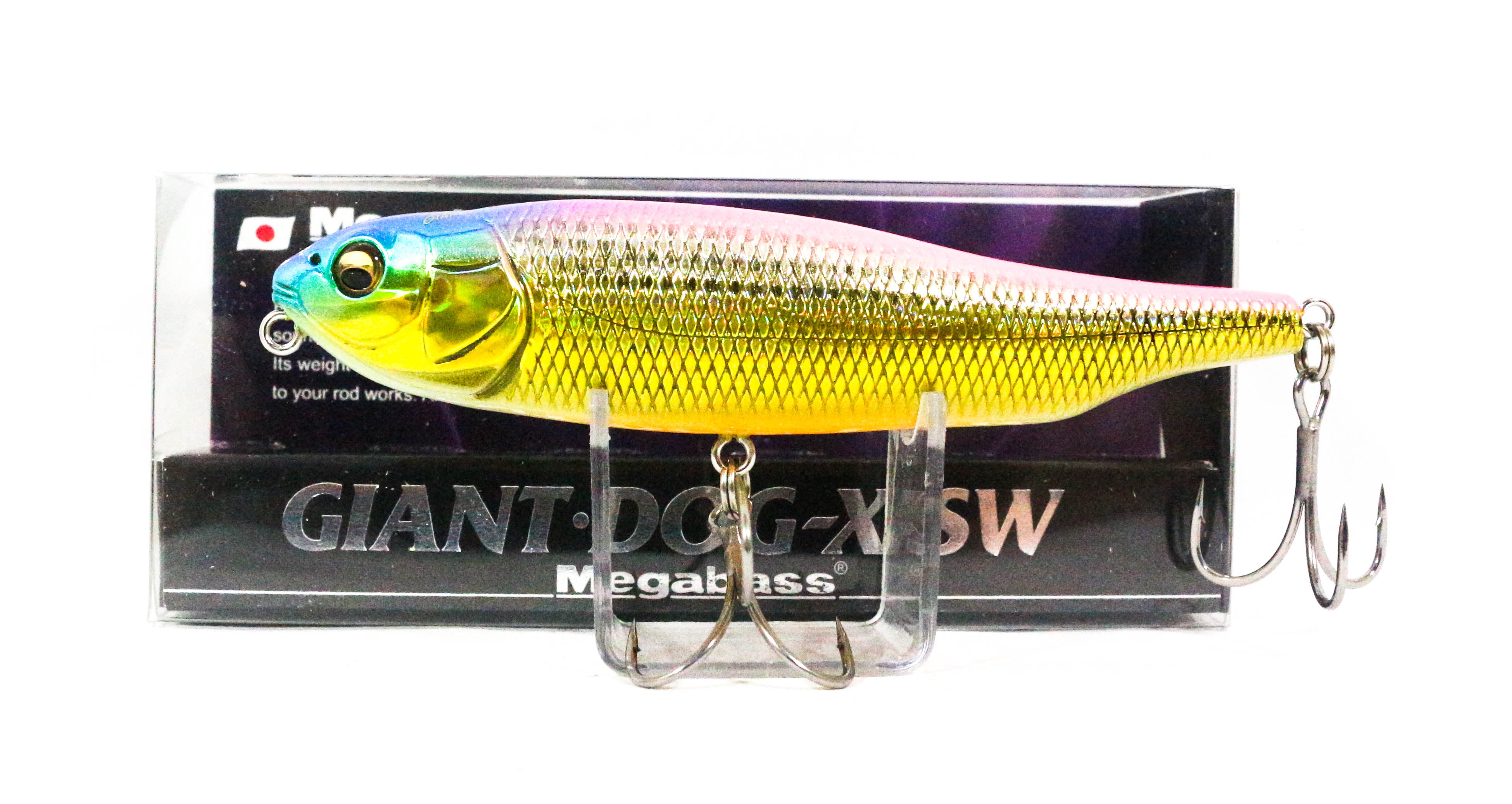 Megabass Dog X Giant SW 98 mm 5/8 oz Floating Lure Pink Konoshiro (7669)