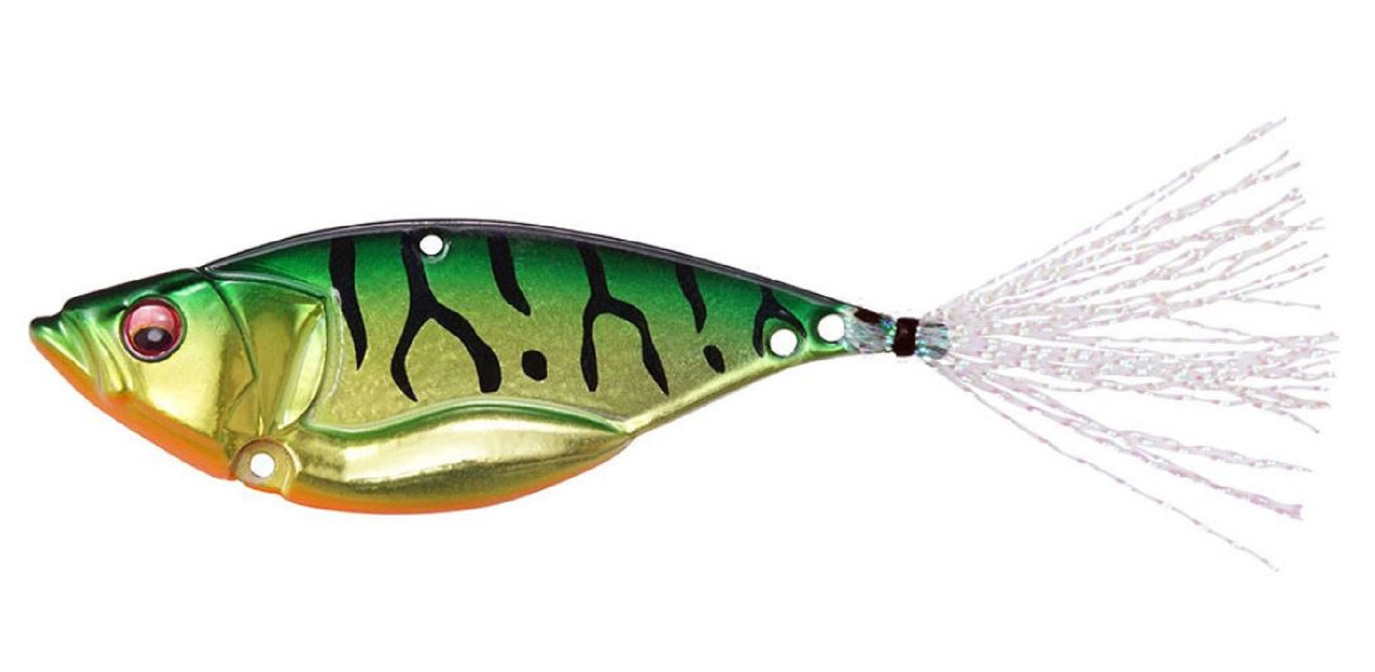 Megabass Dyna Response 1/4 oz Metal Vibration Sinking Lure Hot Tiger (8567)