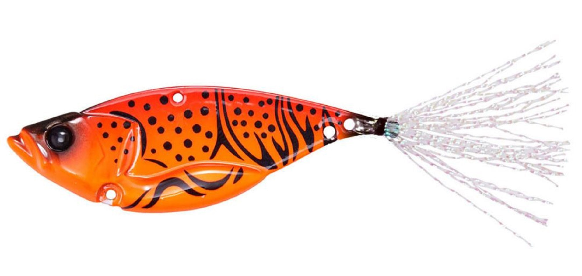 Megabass Dyna Response 1/4 oz Metal Vibration Sinking Lure Hot Craw (8574)