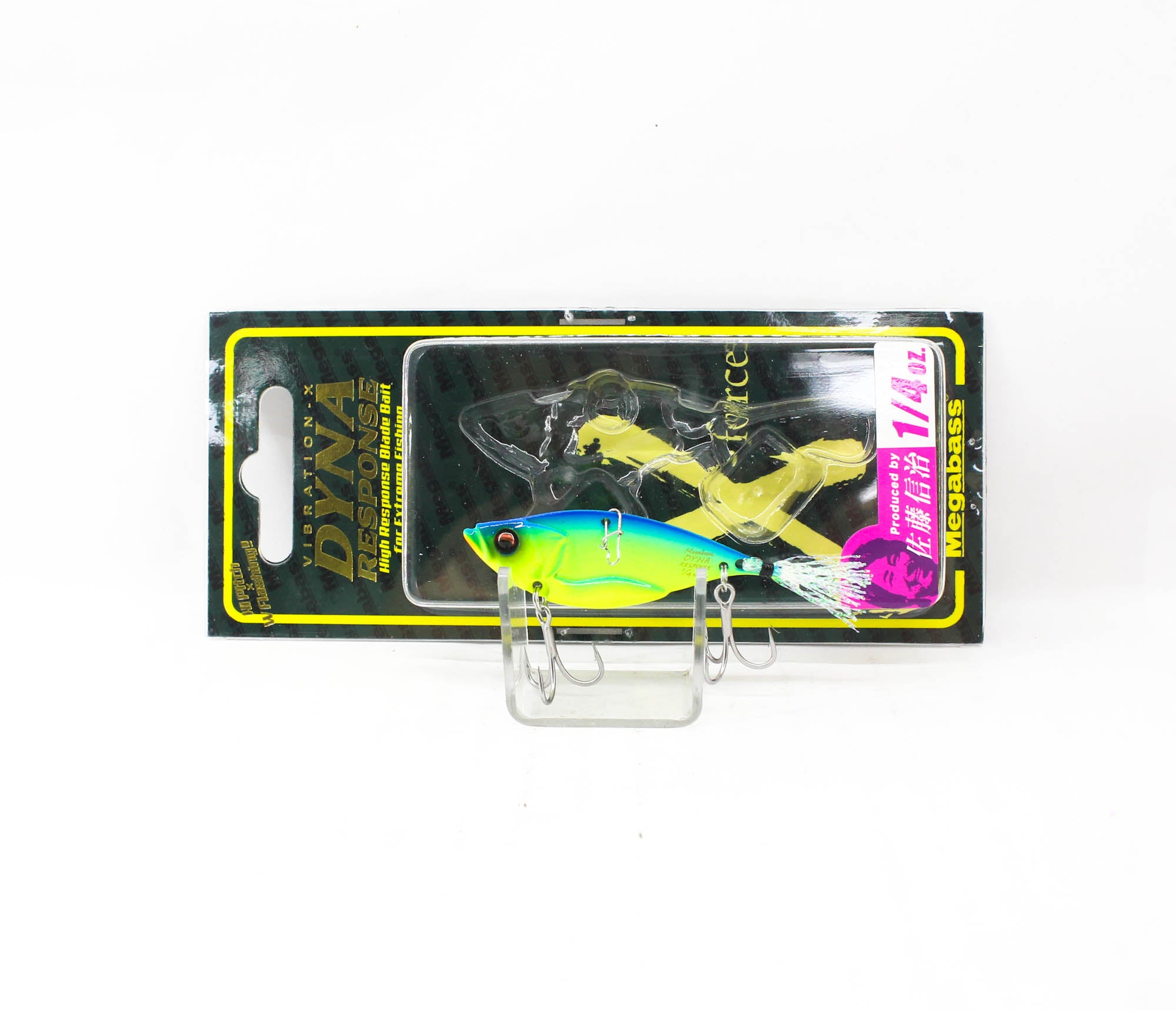 Megabass Dyna Response 1/4 oz Metal Vibration Sinking Lure BB Chart (8581)