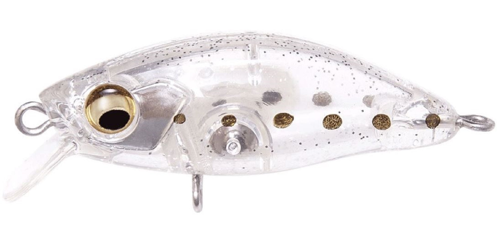 Megabass Beagle SS 35 mm 2.2 grams Sinking Lure Clear Shirasu (0089)