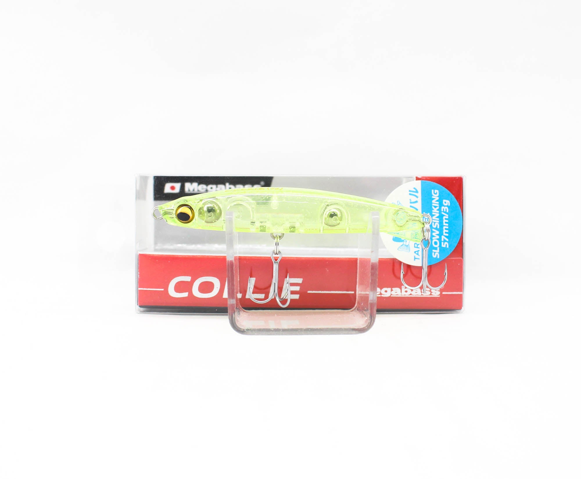 Megabass Collie 57 mm 3 grams Sinking Lure Chart Glow Gritter (0300)