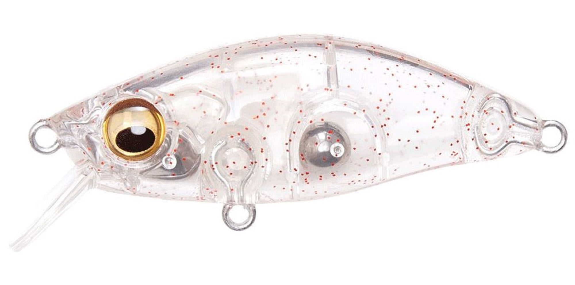 Megabass Fat Beagle SF 43 mm 4 grams Floating Lure Clear Red (0379)