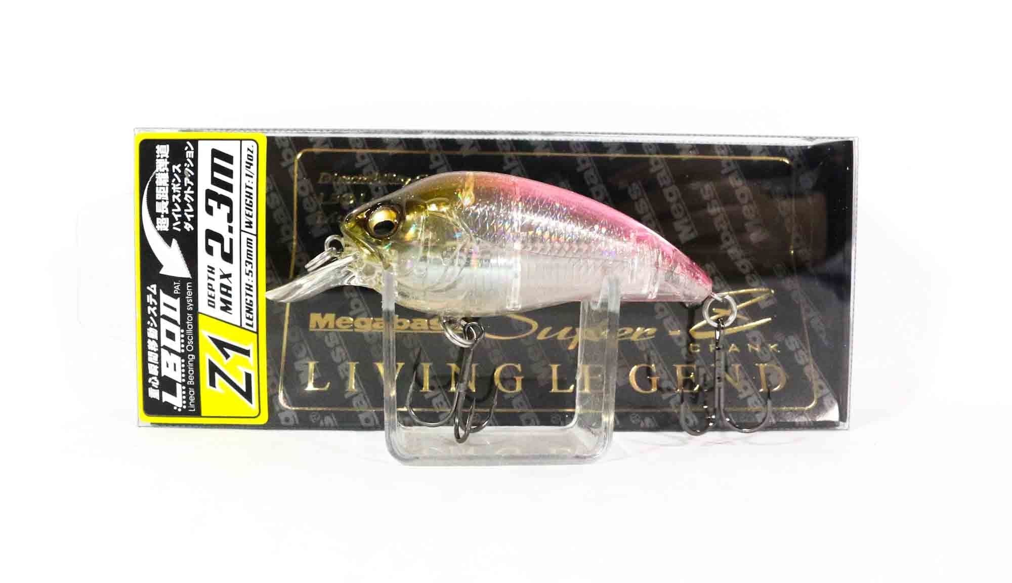 Megabass Super-Z Z1 53 mm 1/4 oz Floating Lure GP Cotton Wakasagi (1895)