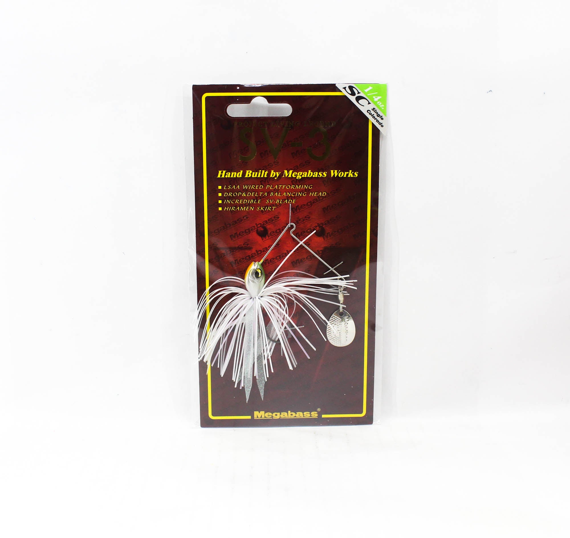 Megabass Spinner Bait SV 3 1/4 oz SC Pearl Shad (3141)