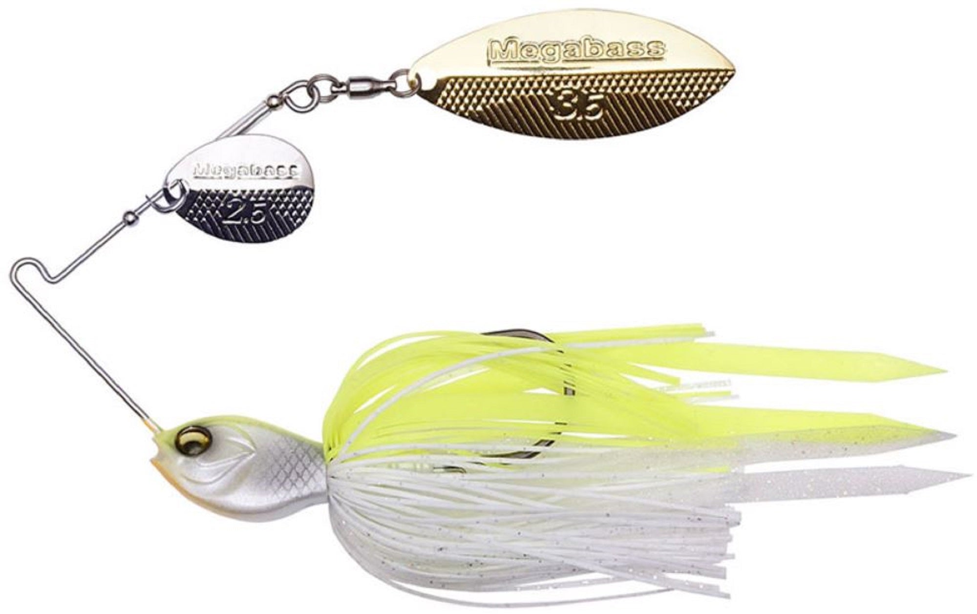 Megabass Spinner Bait SV 3 1/4 oz SC White Chart (3158)
