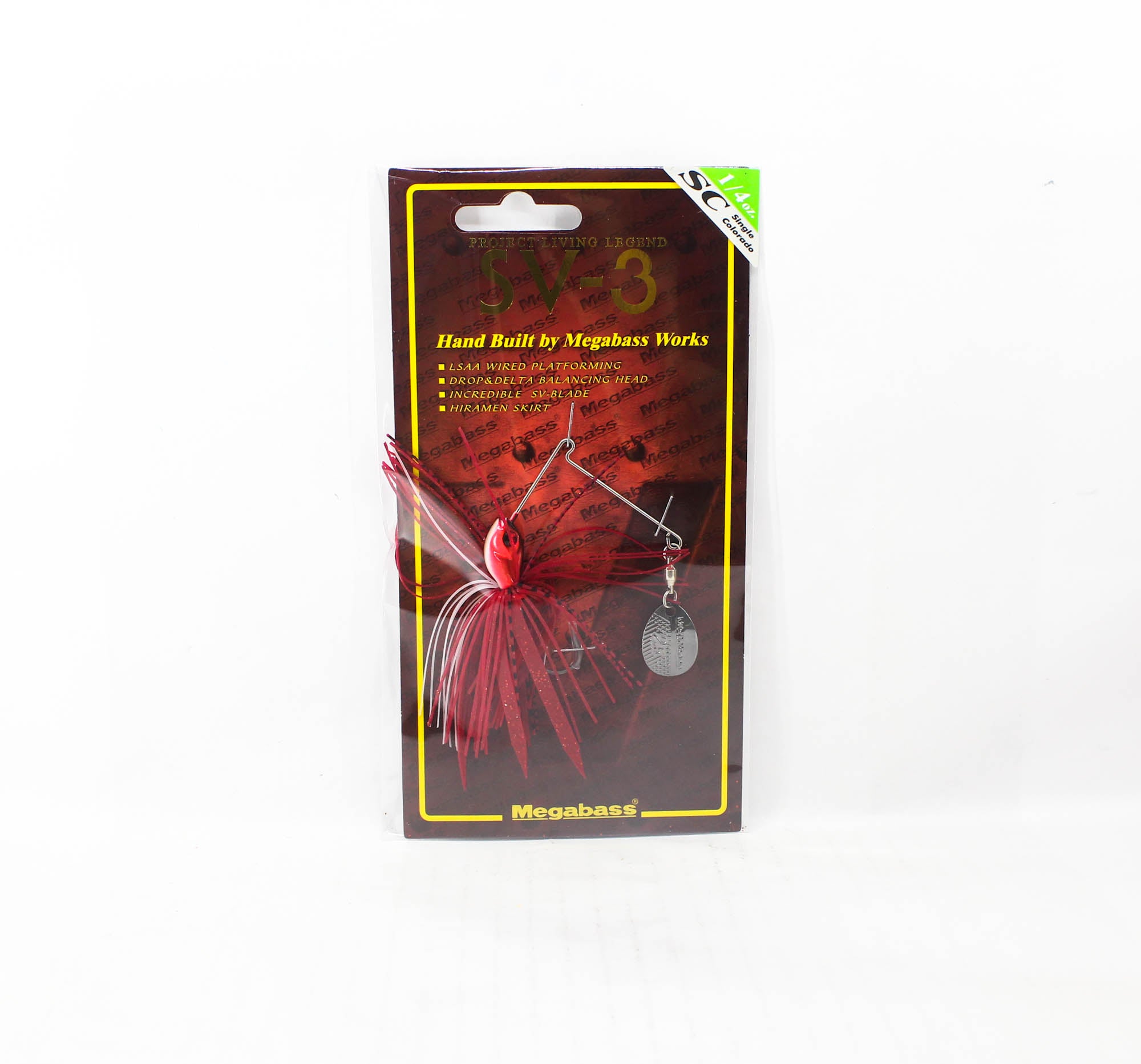 Megabass Spinner Bait SV 3 1/4 oz SC Fire Red (3165)