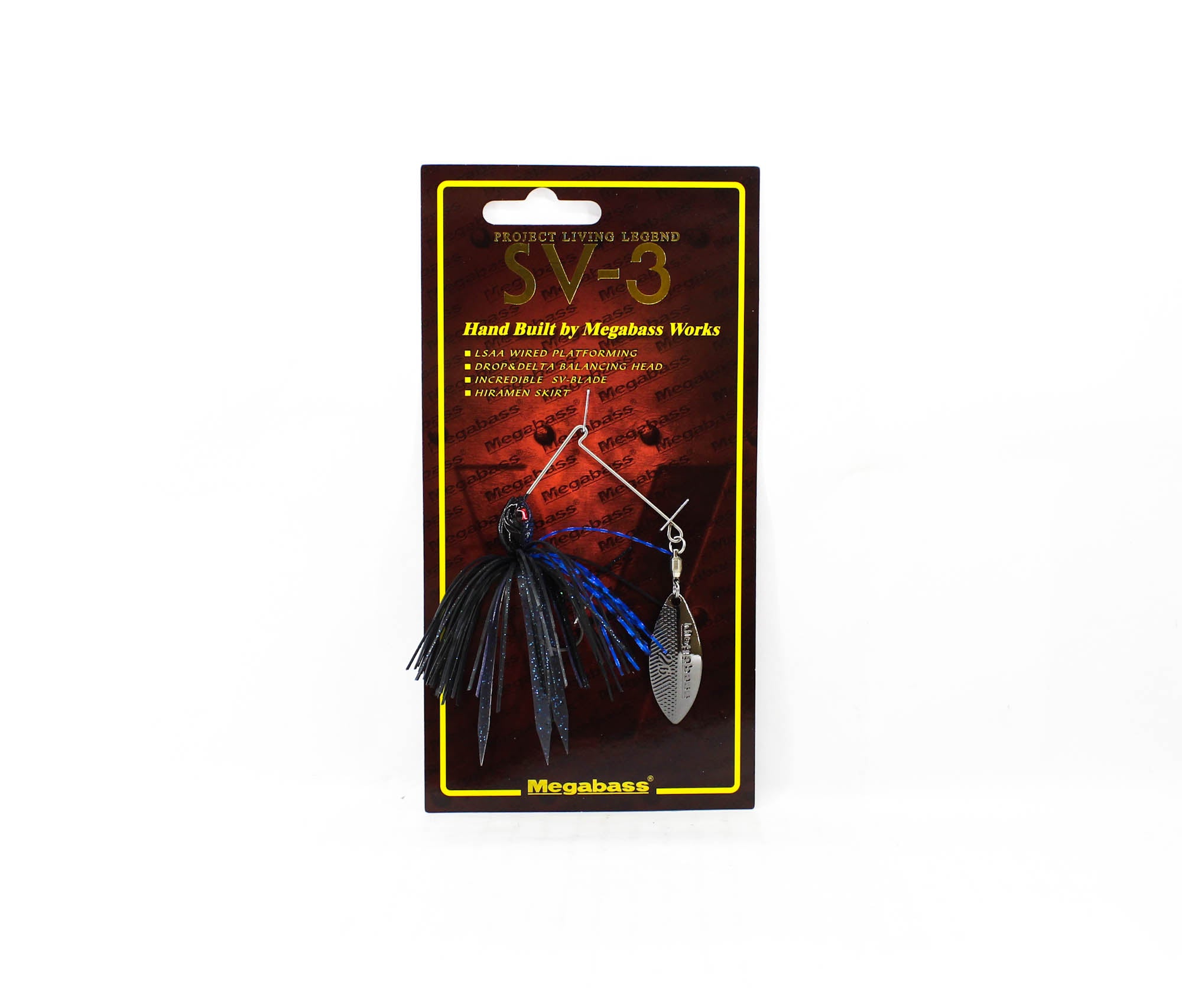 Megabass Spinner Bait SV 3 1/4 oz SW Black Blue (3233)