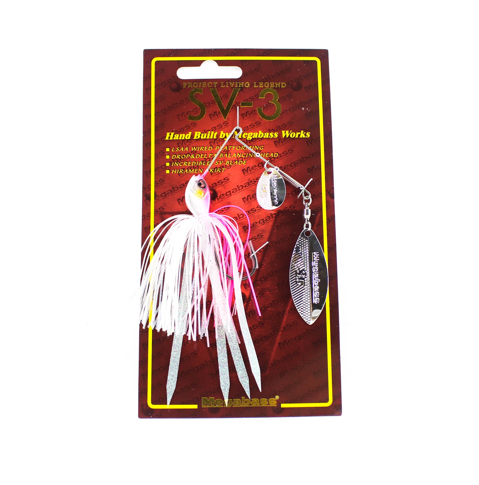 Megabass Spinner Bait SV 3 3/8 oz SR Cotton Candy (3325)