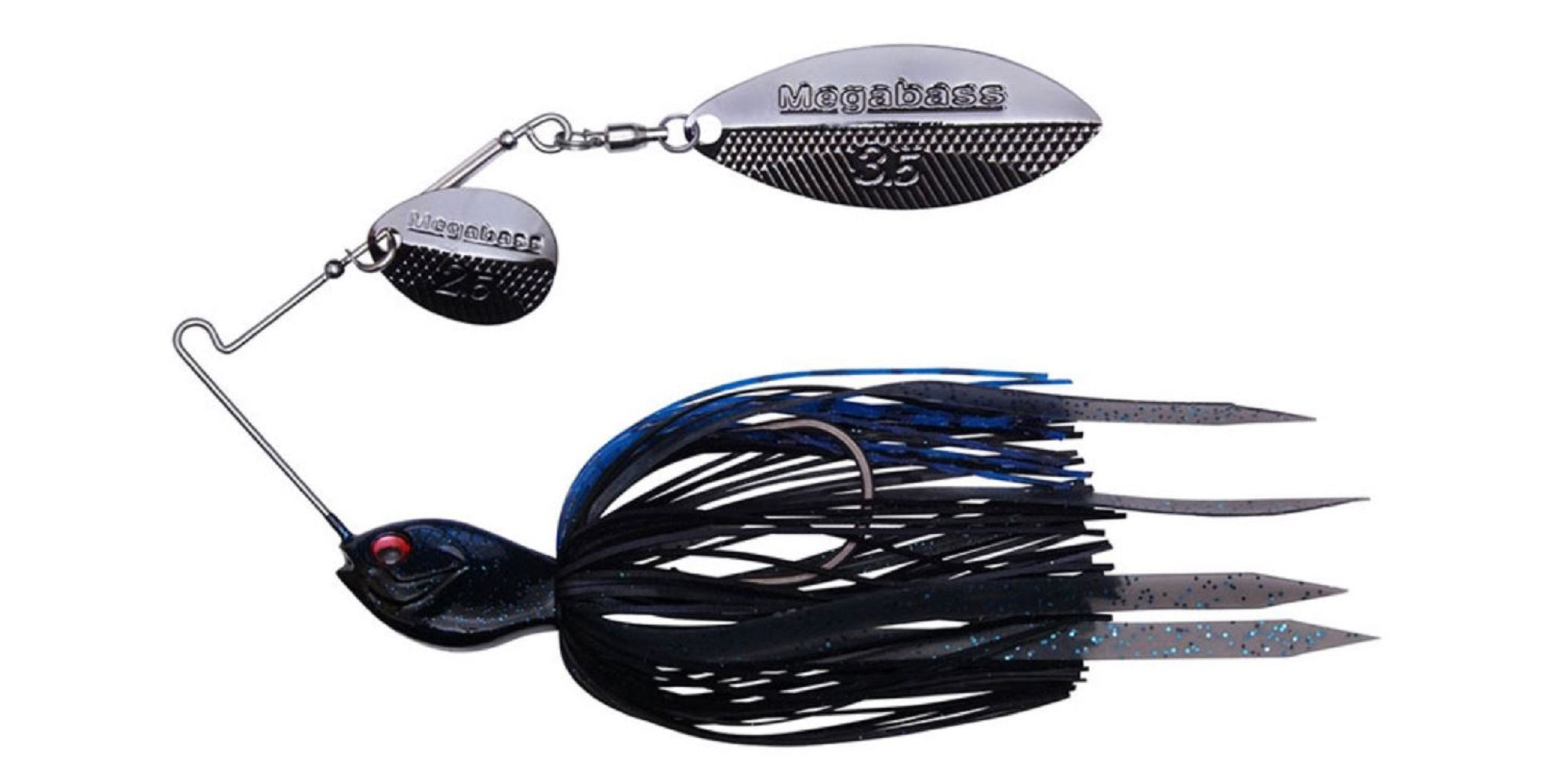 Megabass Spinner Bait SV 3 3/8 oz SR Black Blue (3332)